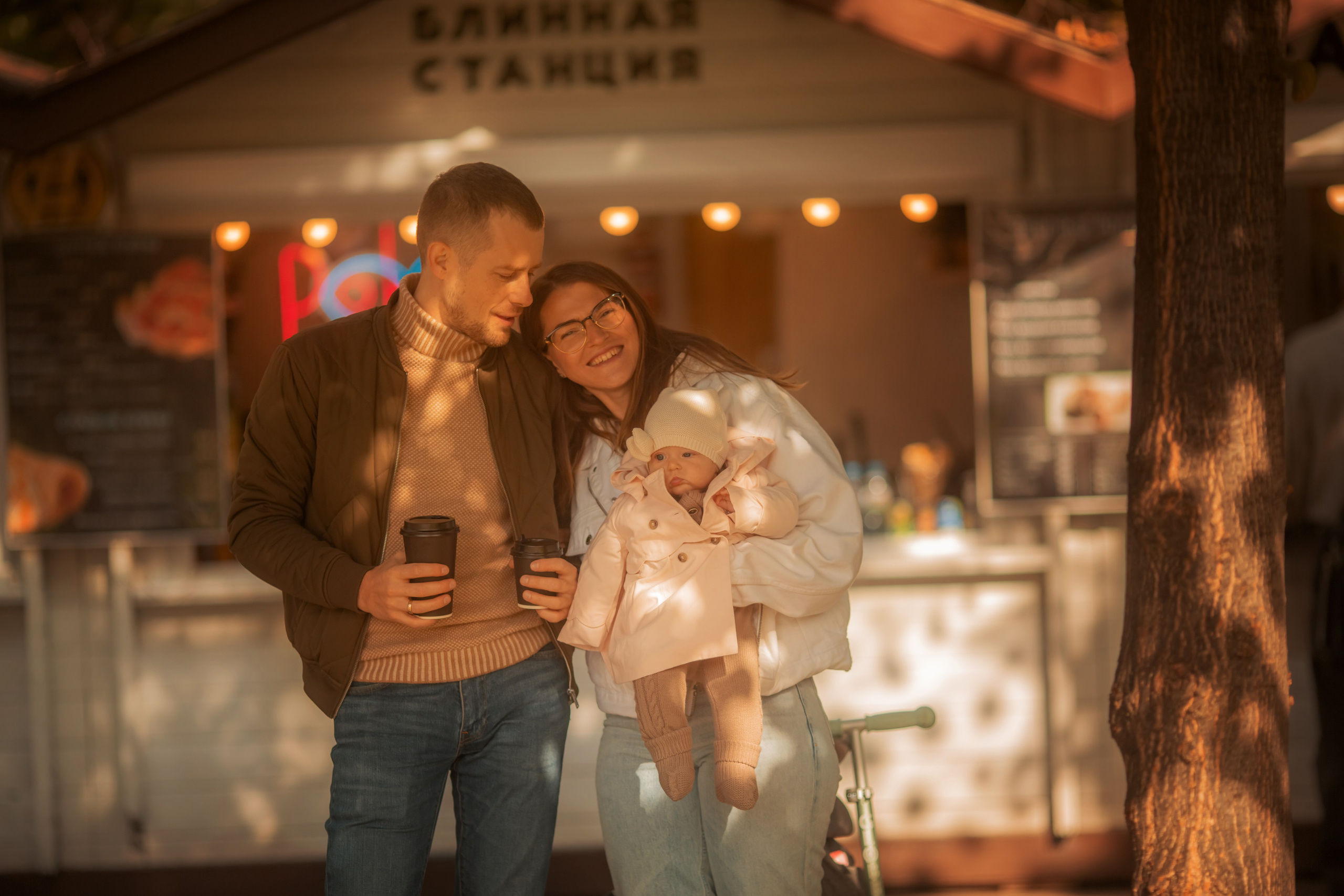 Прогулка в Парке Горького. צלם ואמן ילדים ומשפחה