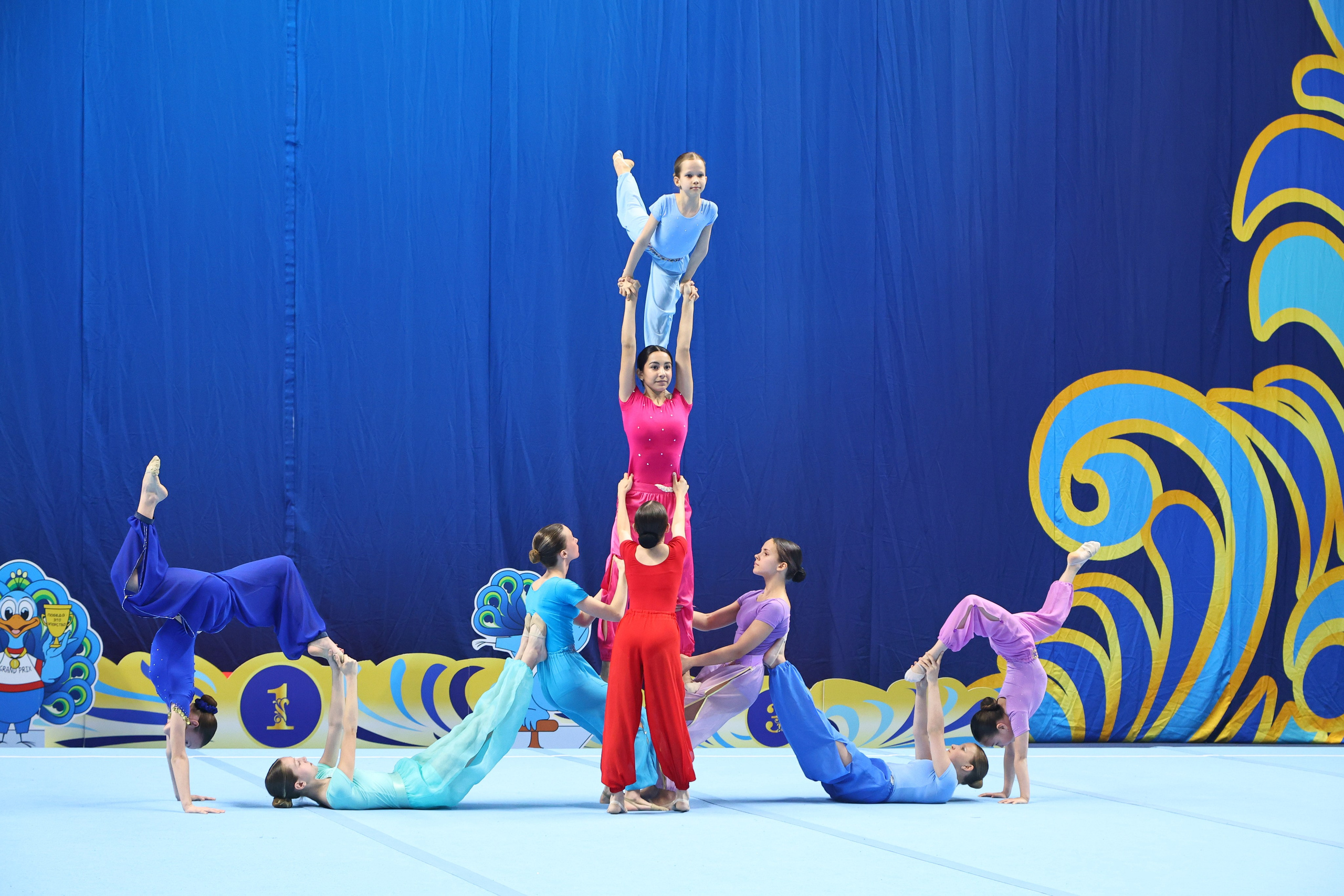 Спортивно акробатический танец. Студия акробатики и развивающей гимнастики «Acrostars»