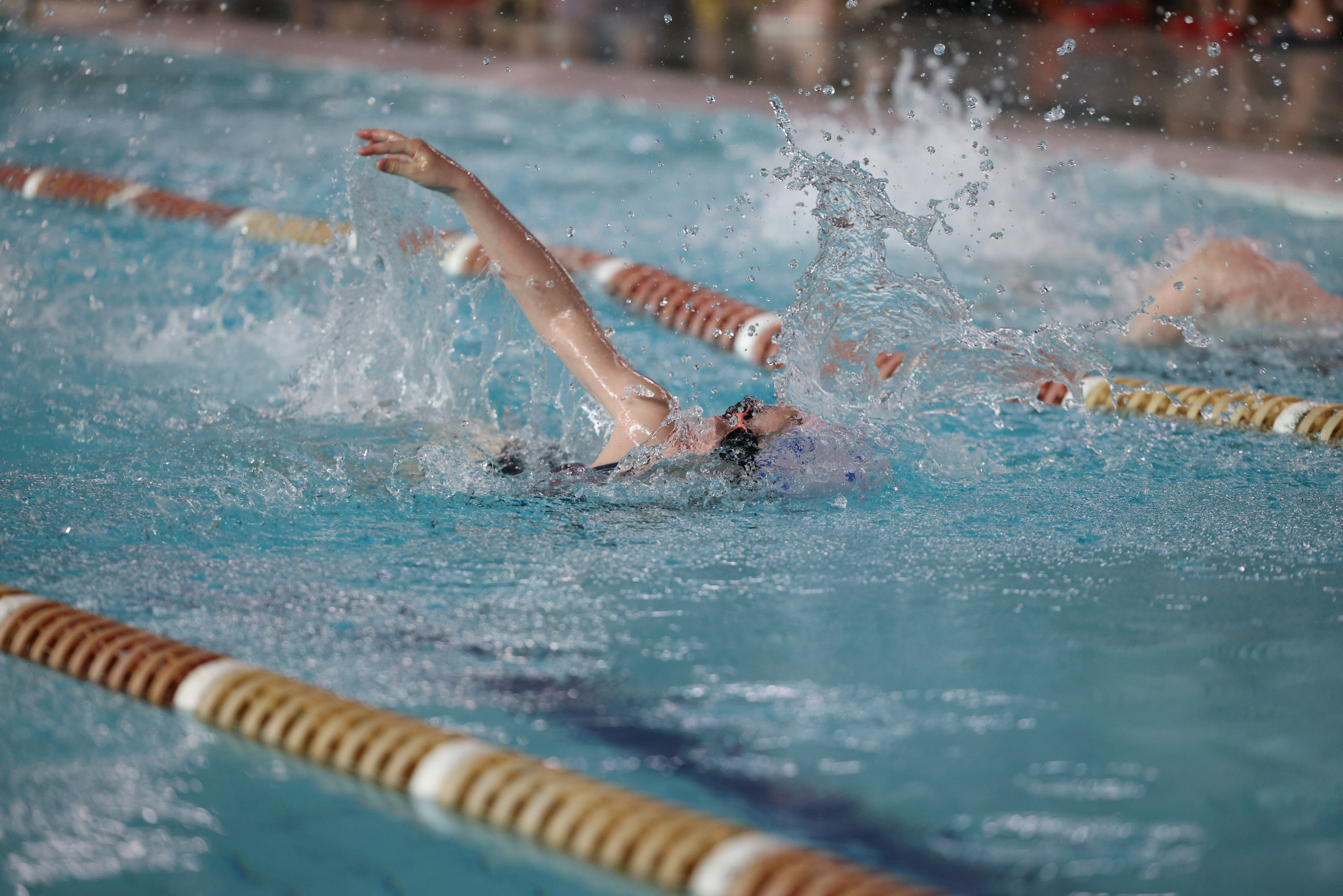 Веселый дельфин. Плавание. Дети 8-9 лет. Фотограф Александр Заломаев