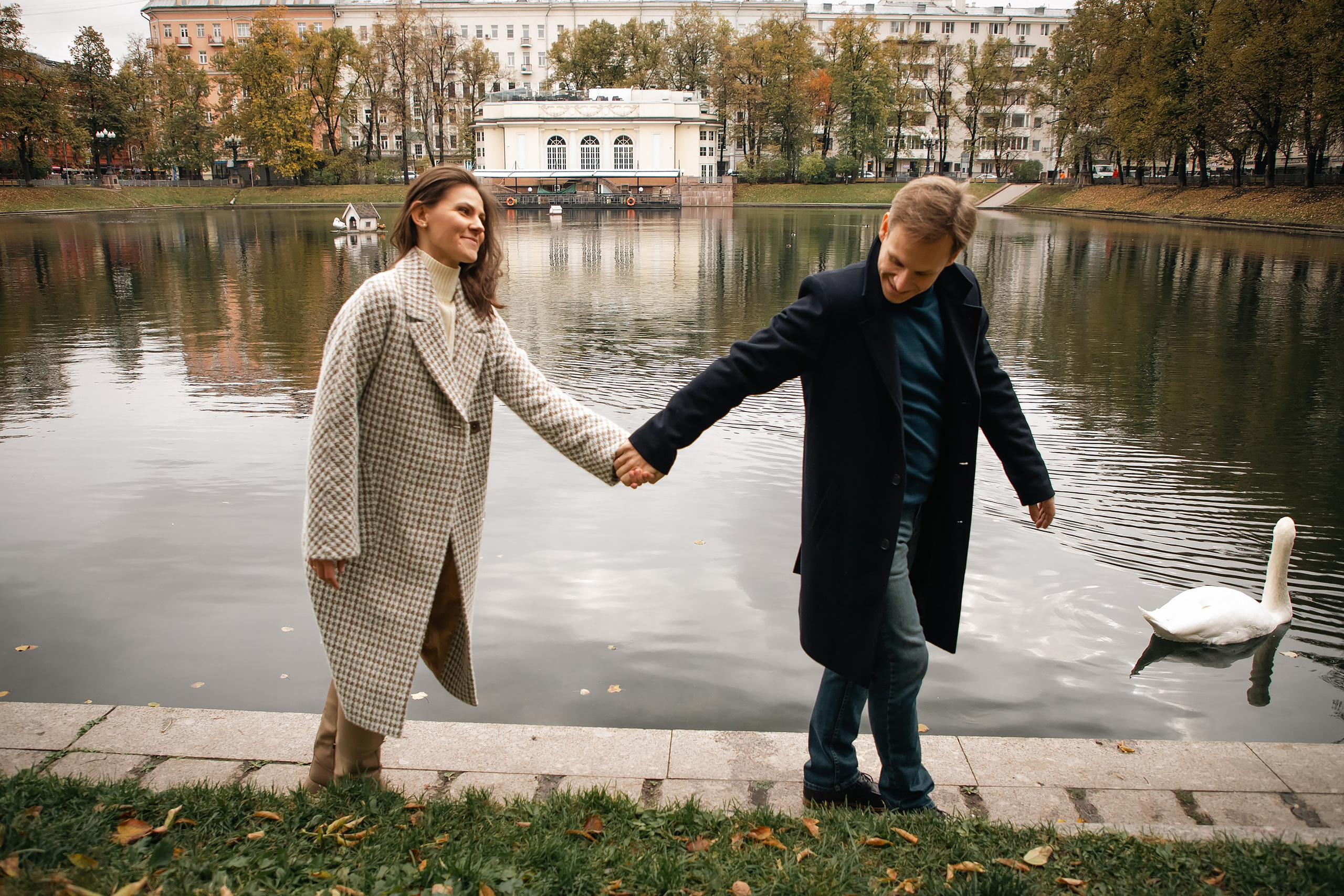 Осенняя прогулка на Патриарших