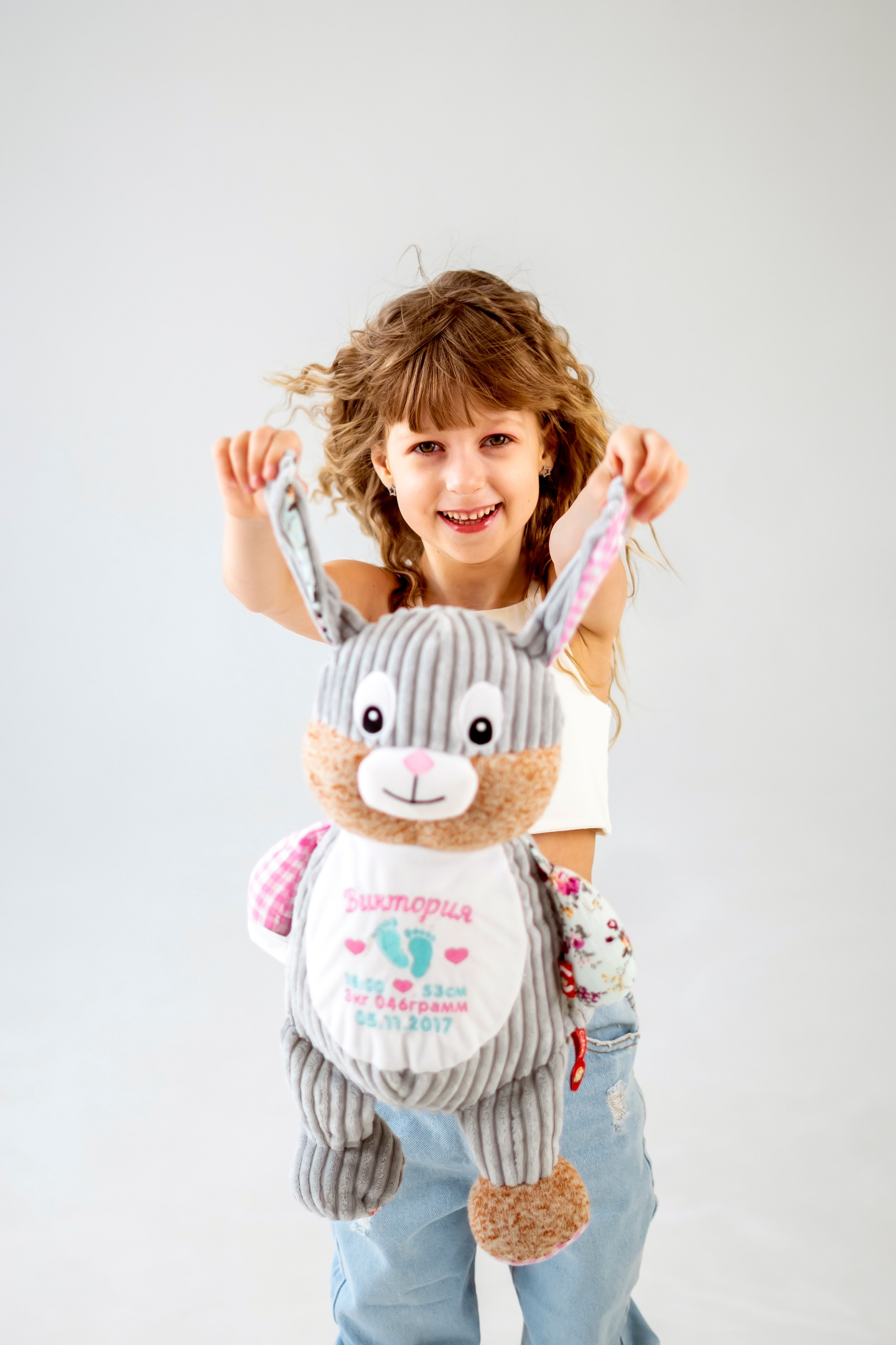 Детки на циклораме. Семейный и детский фотограф в Хабаровске Анна Гриневич