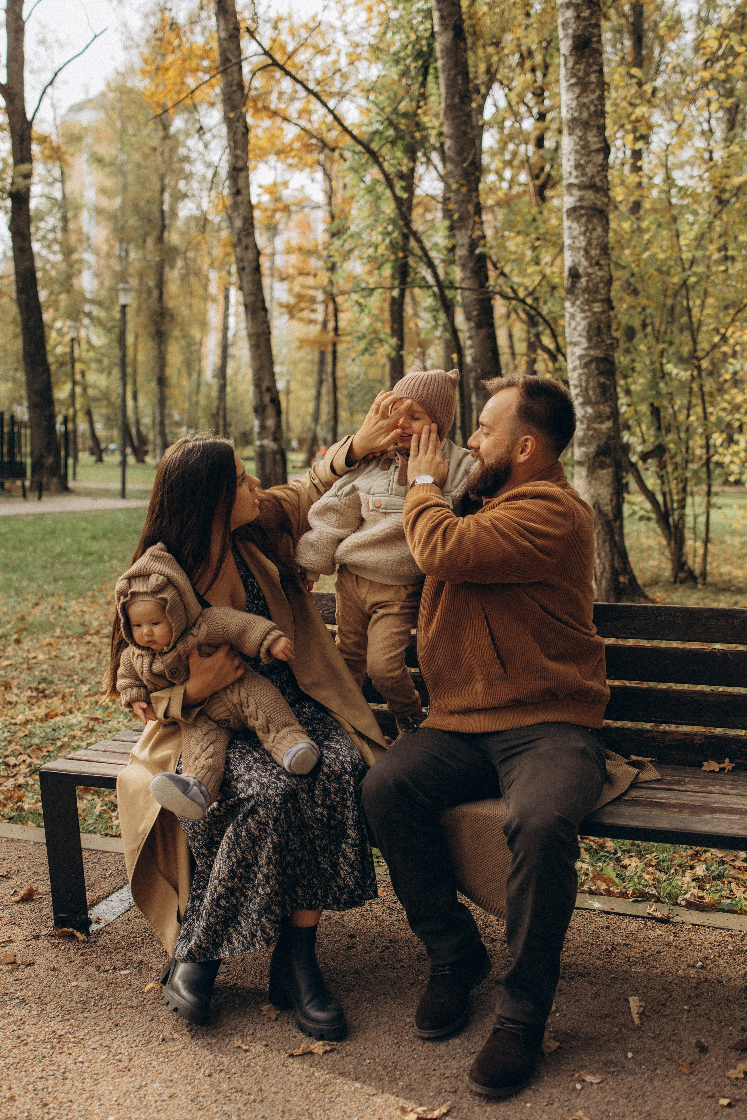 Одним осенним днем. Семейный фотограф в Москве Анастасия Шалда