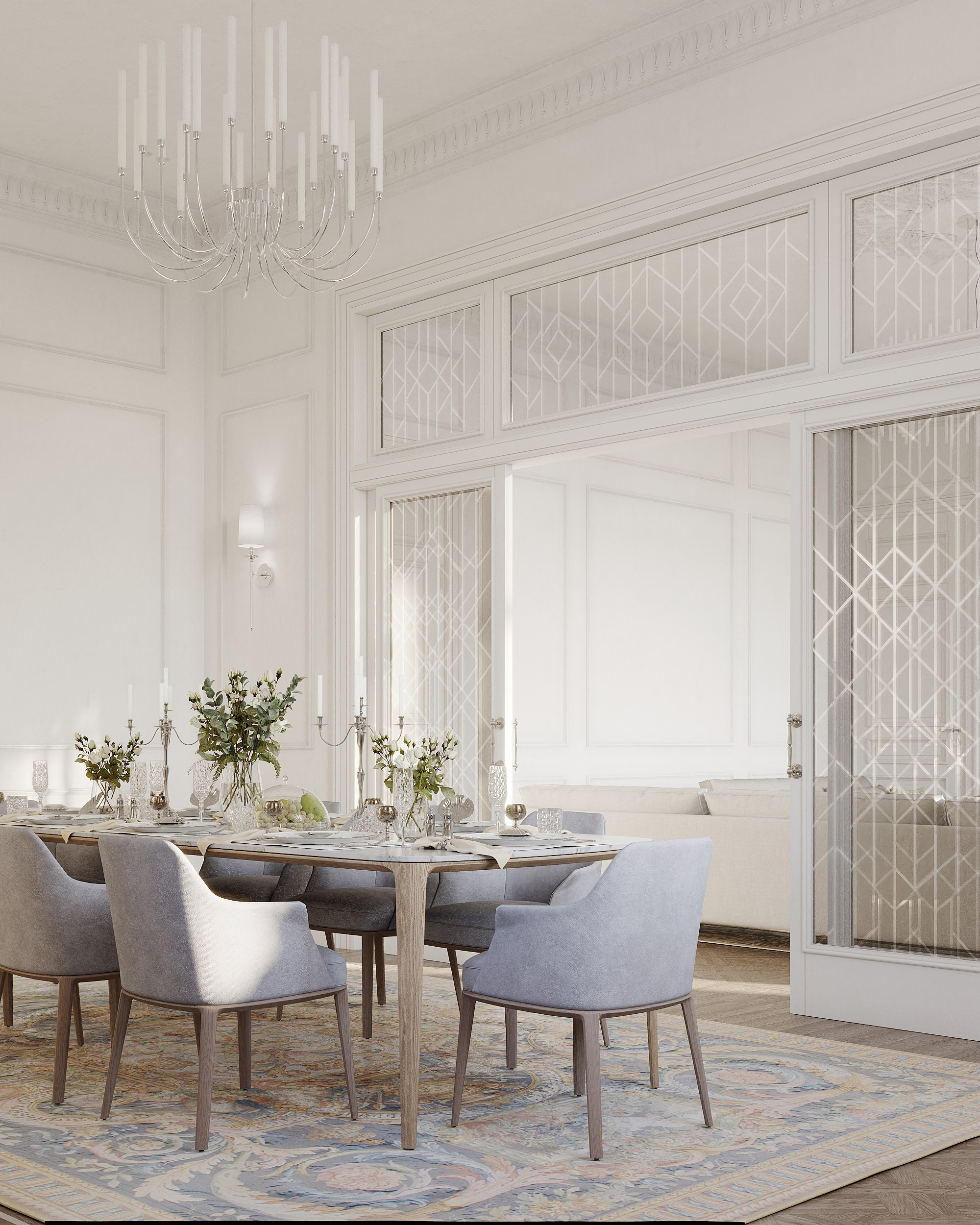 Четырехкомнатная квартира в Москве. 3D визуализатор в Москве Сердюк Владислав