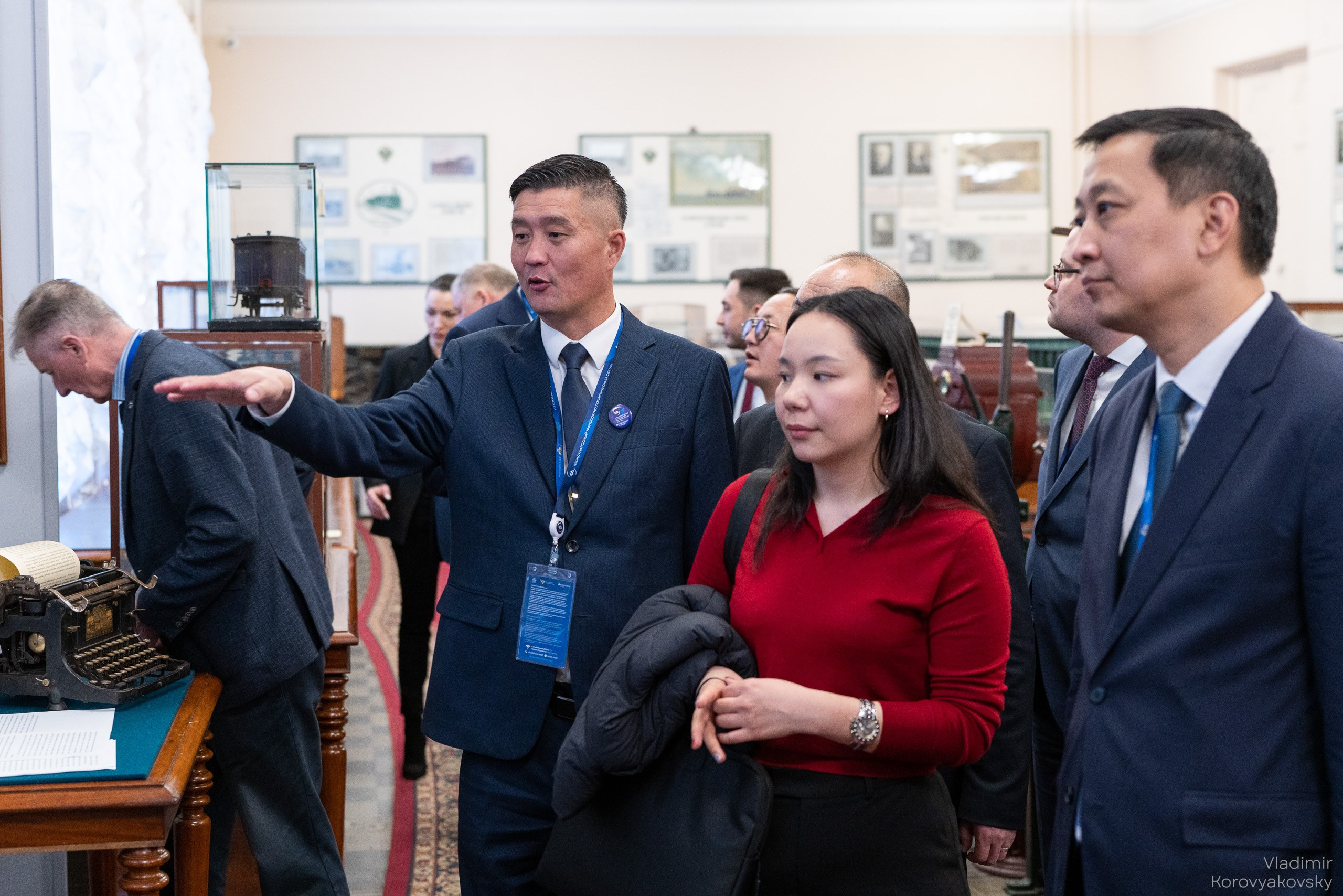 Совещание руководства ПГУПС с Делегациями Исполнительного агентства Правительства Монголии и делегацией АО «УБЖД». Фотограф Владимир Коровяковский