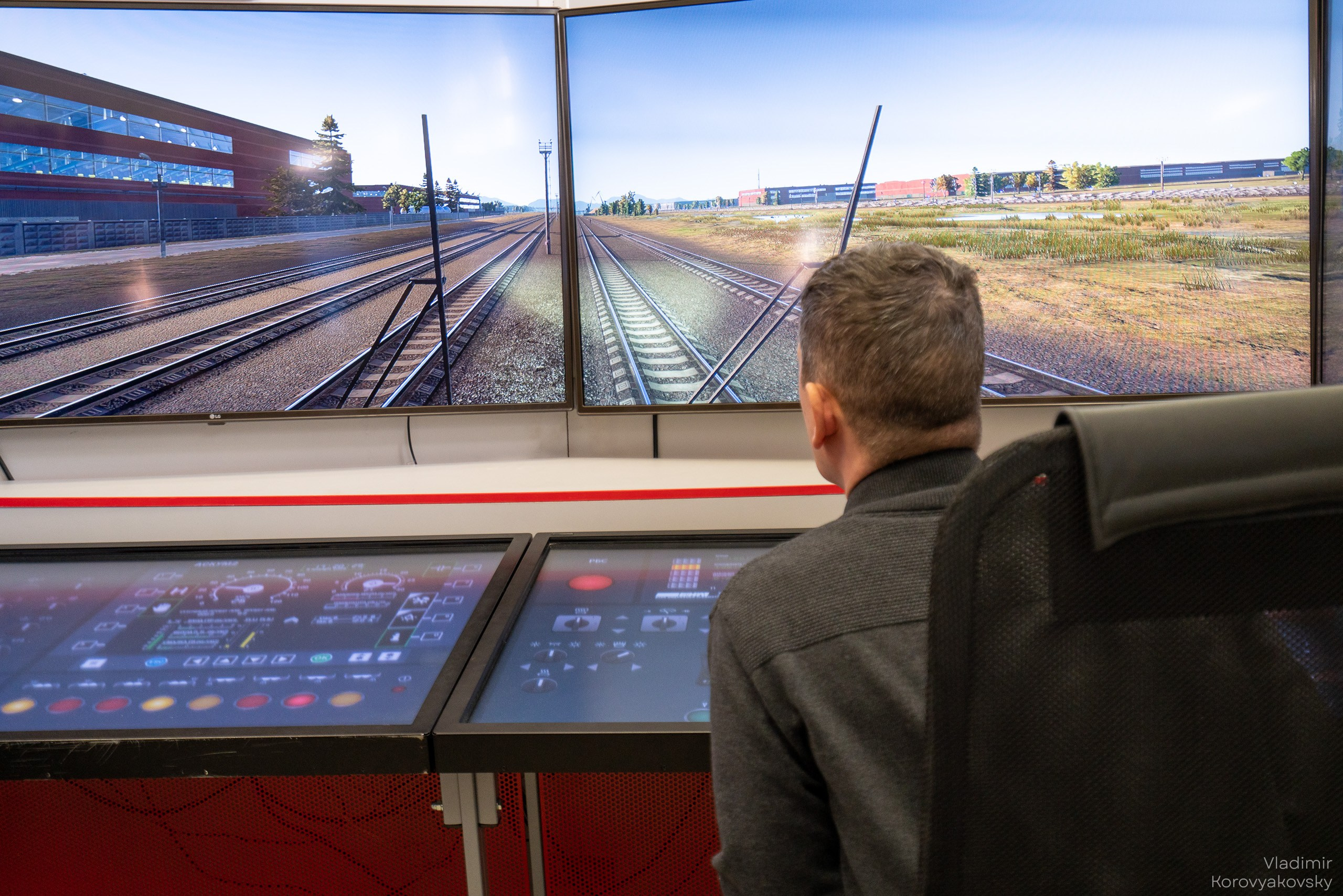 Открытие лабораторий. Фотограф Владимир Коровяковский