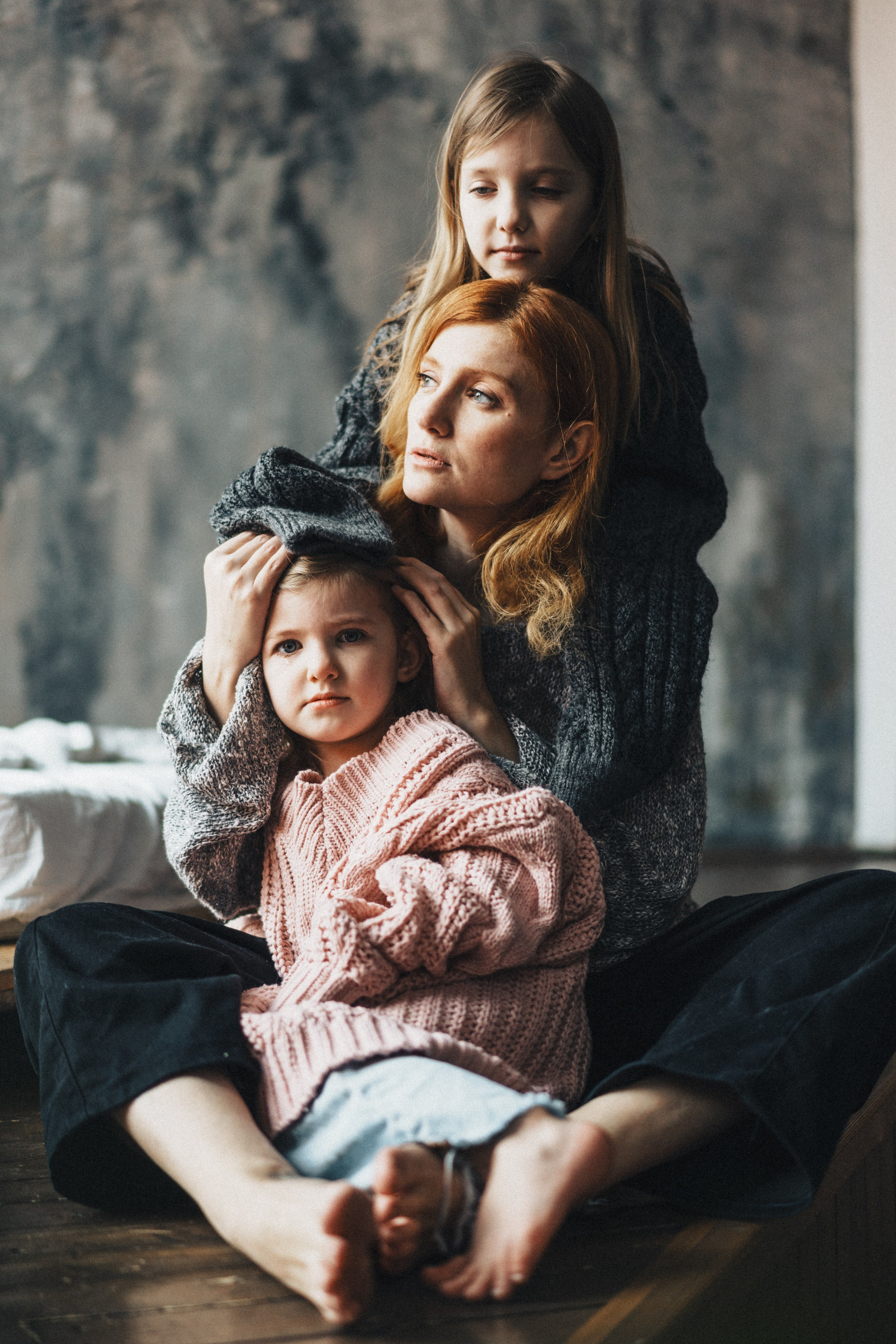 Наташа и девочки в проекте «Хочу как мама». Семейный и детский фотограф и видеограф в Москве, Серпухове и Тарусе Валерия Сорокина