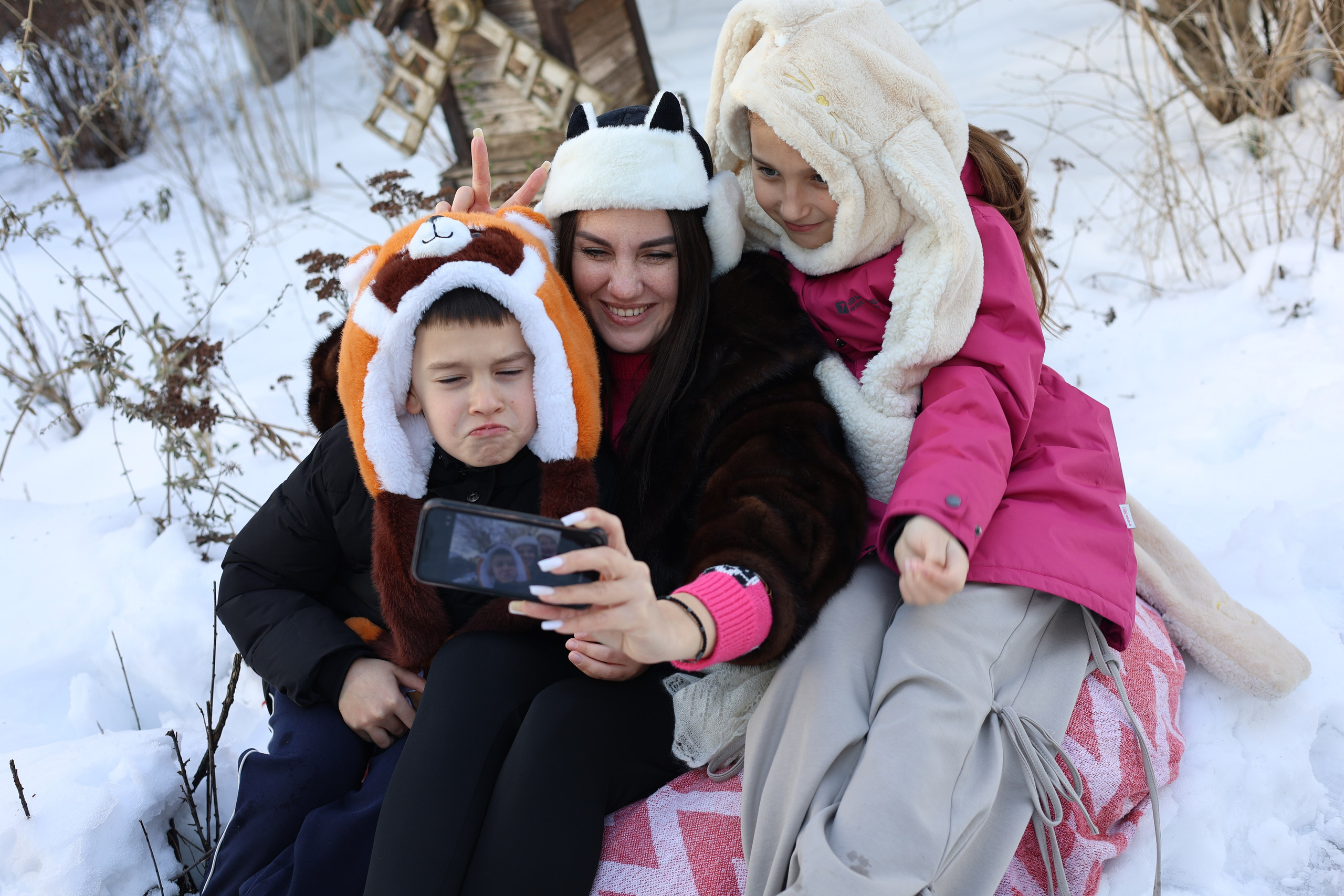 Зимние картинки. Семейный и портретный фотограф в Краснодарском крае, Ростовской области и Москве