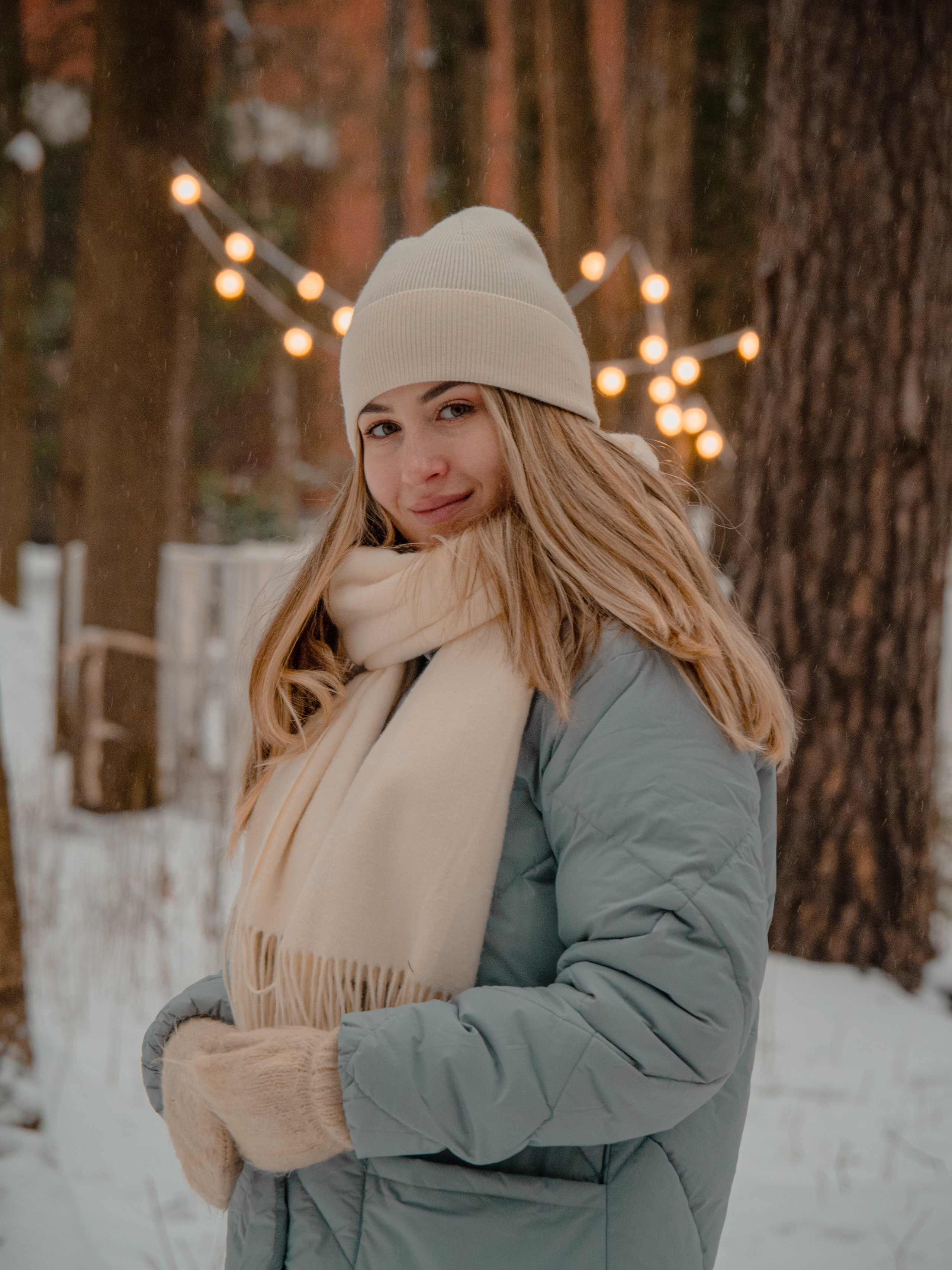 Зима. Валерия, Евгений, Милана. Фотограф в Москве Ленарская Дарья