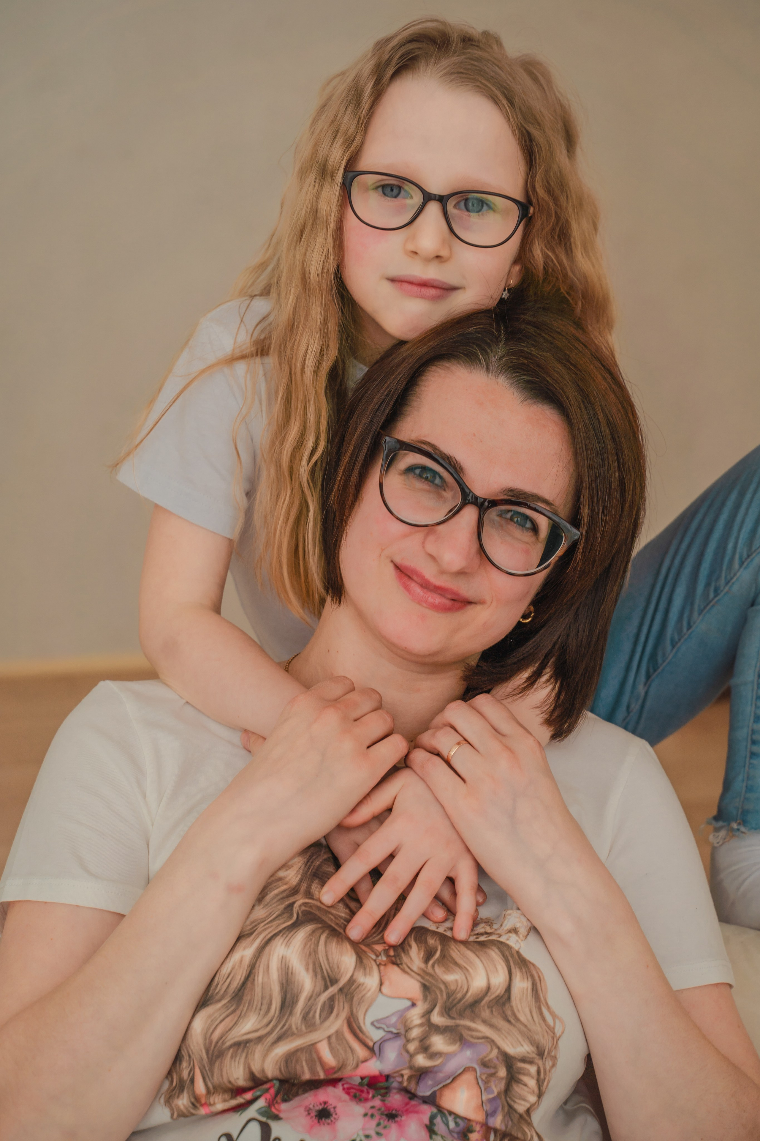 Семейная фотосессия. Студия. Фотограф в Москве Ленарская Дарья