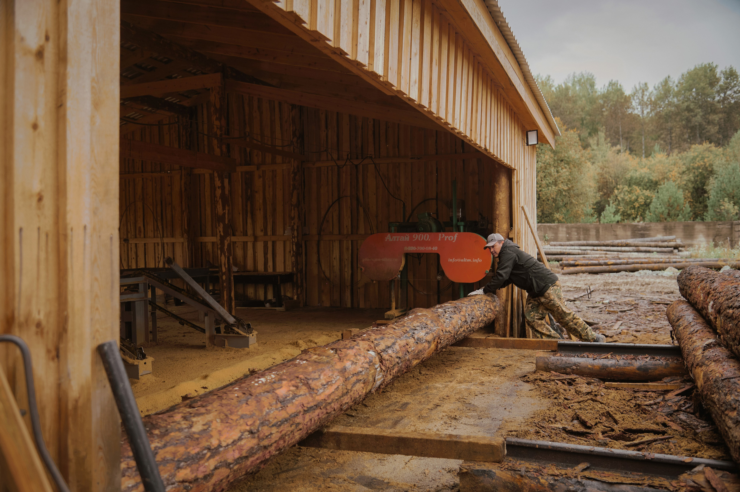 Лесозаготовка г. Мотыгино. Фотограф Яковлев Роман — Красноярск