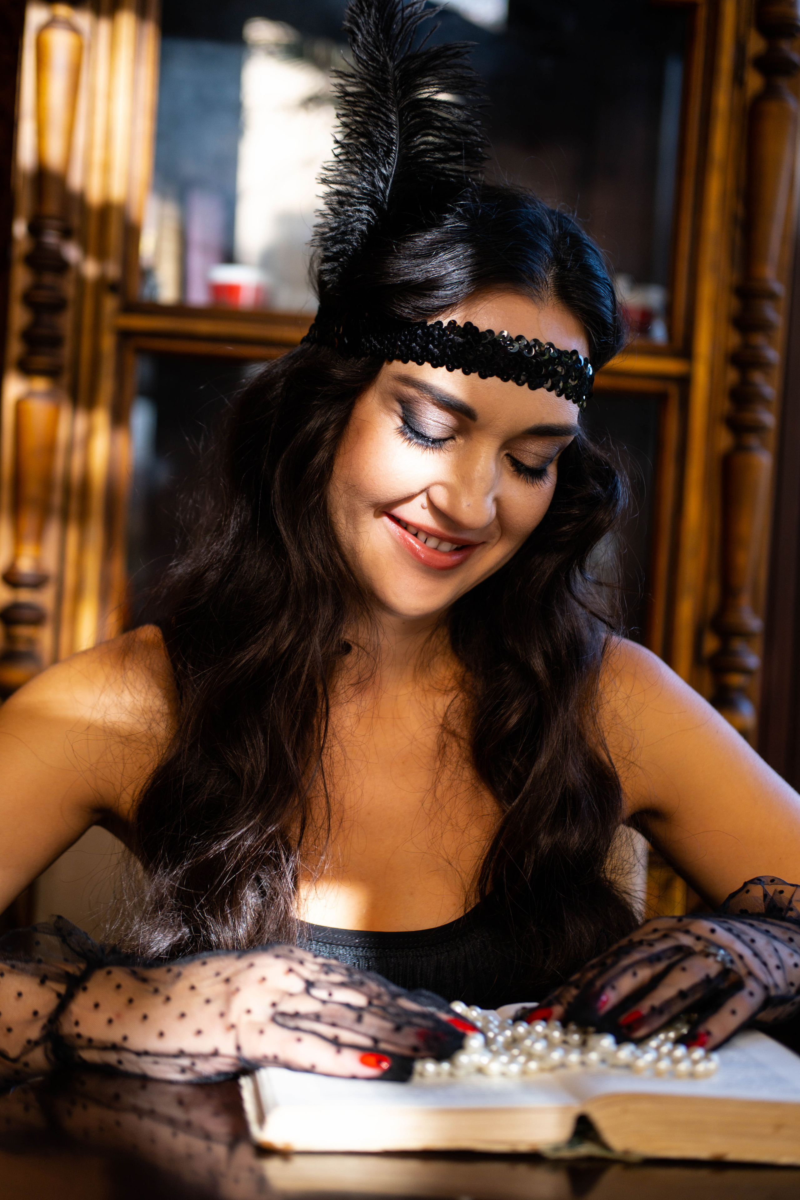 фотодень Сочи фотограф видеограф Краснодар Абхазия женский портрет ретро Гэтсби