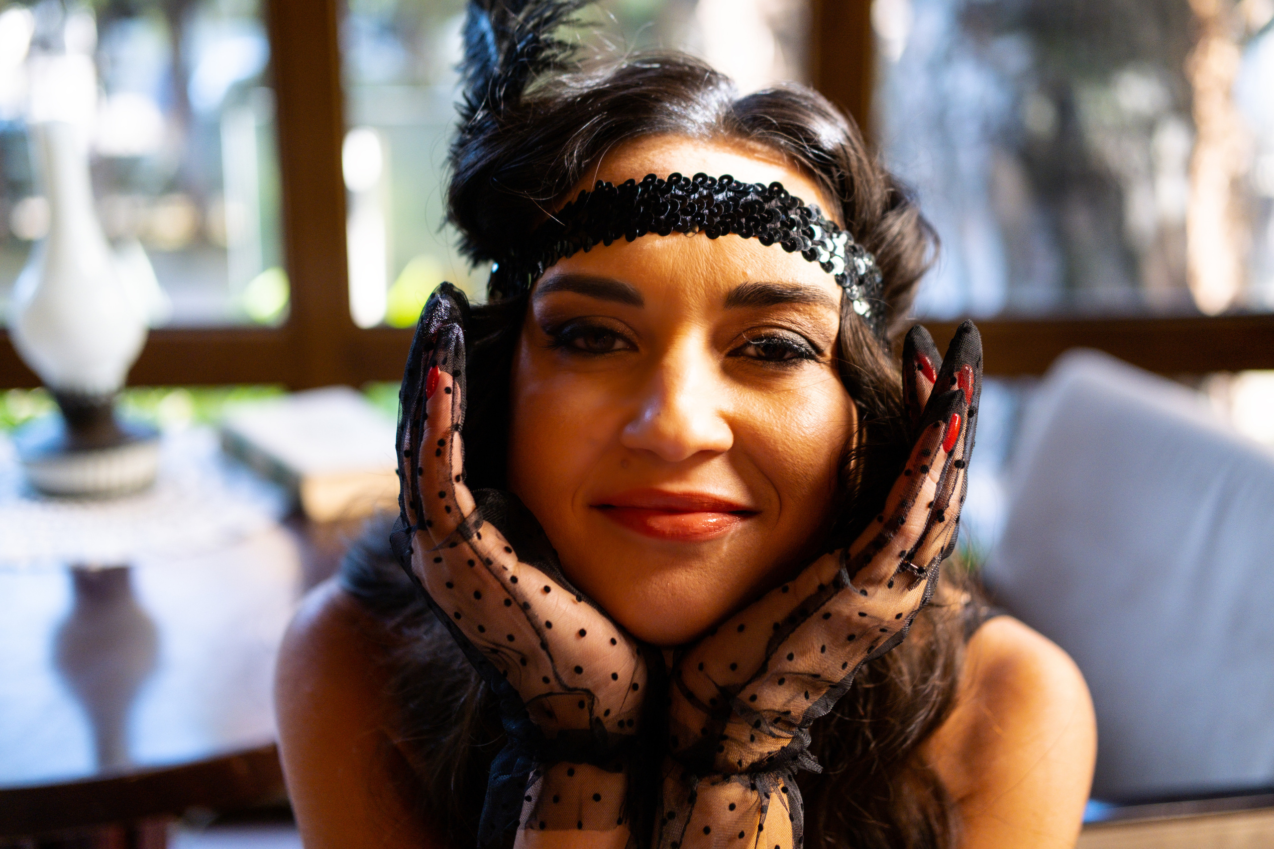 фотодень Сочи фотограф видеограф Краснодар Абхазия женский портрет ретро Гэтсби