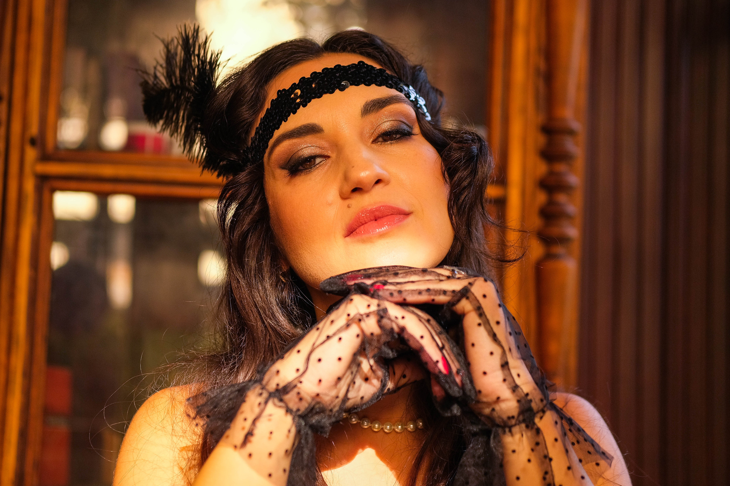 фотодень Сочи фотограф видеограф Краснодар Абхазия женский портрет ретро Гэтсби