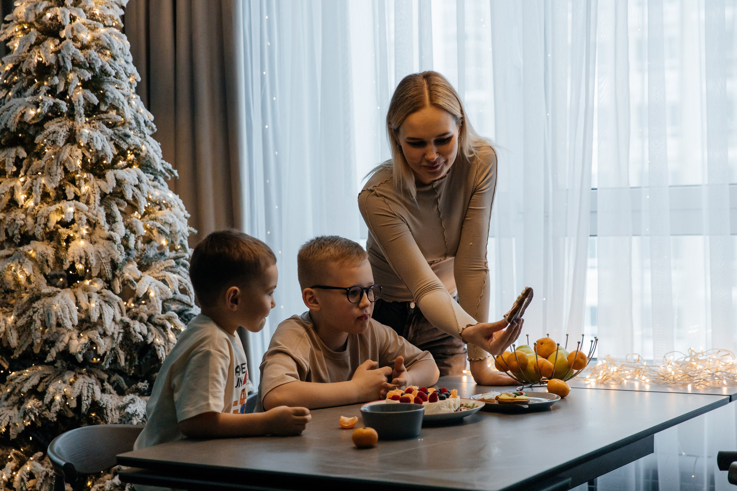 Под Новый год. Семейный фотограф Москва