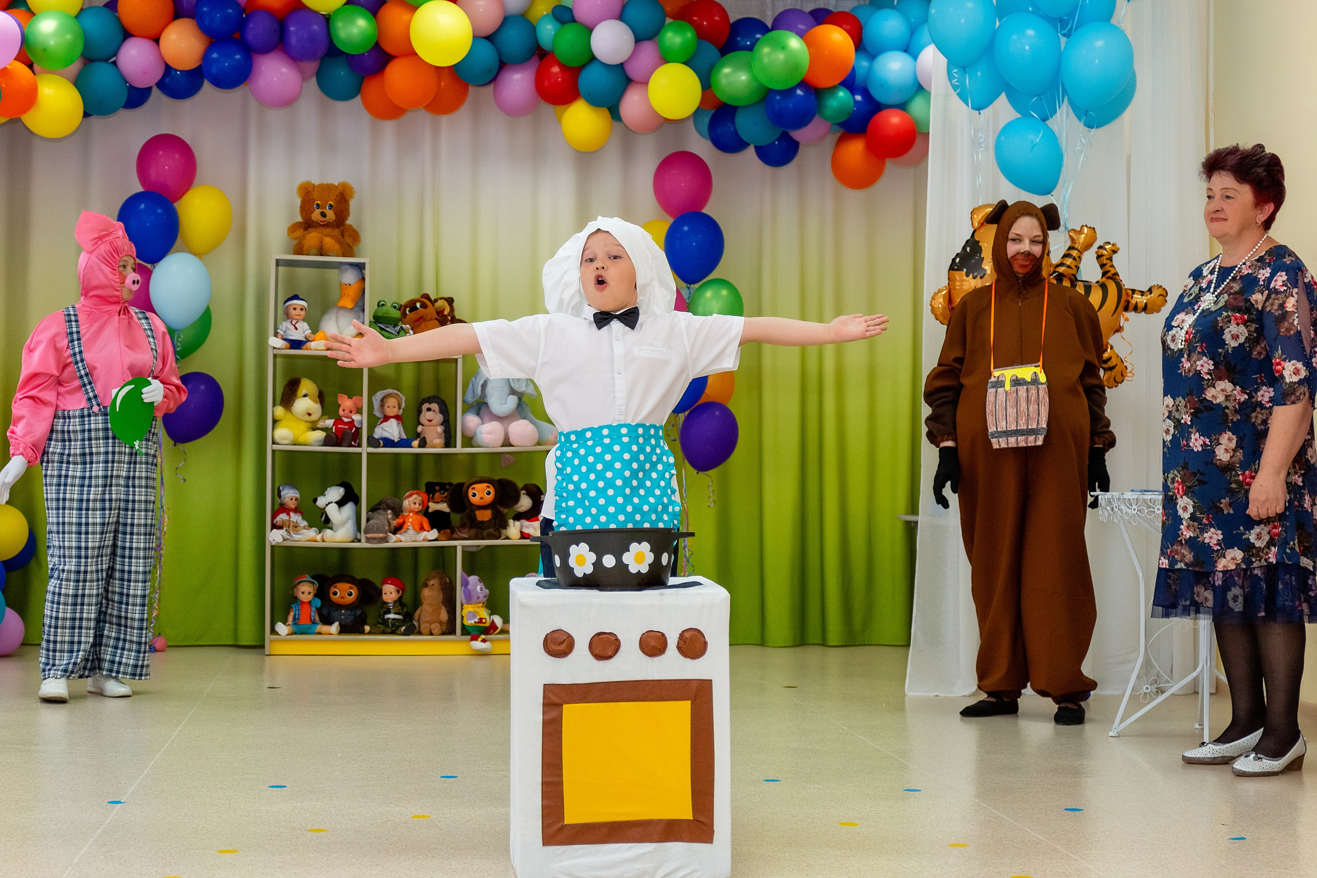 Выпускной. Детский сад «Тигрёнок». Стильный выпускной альбом Владивосток фотограф Вероника Мигачева