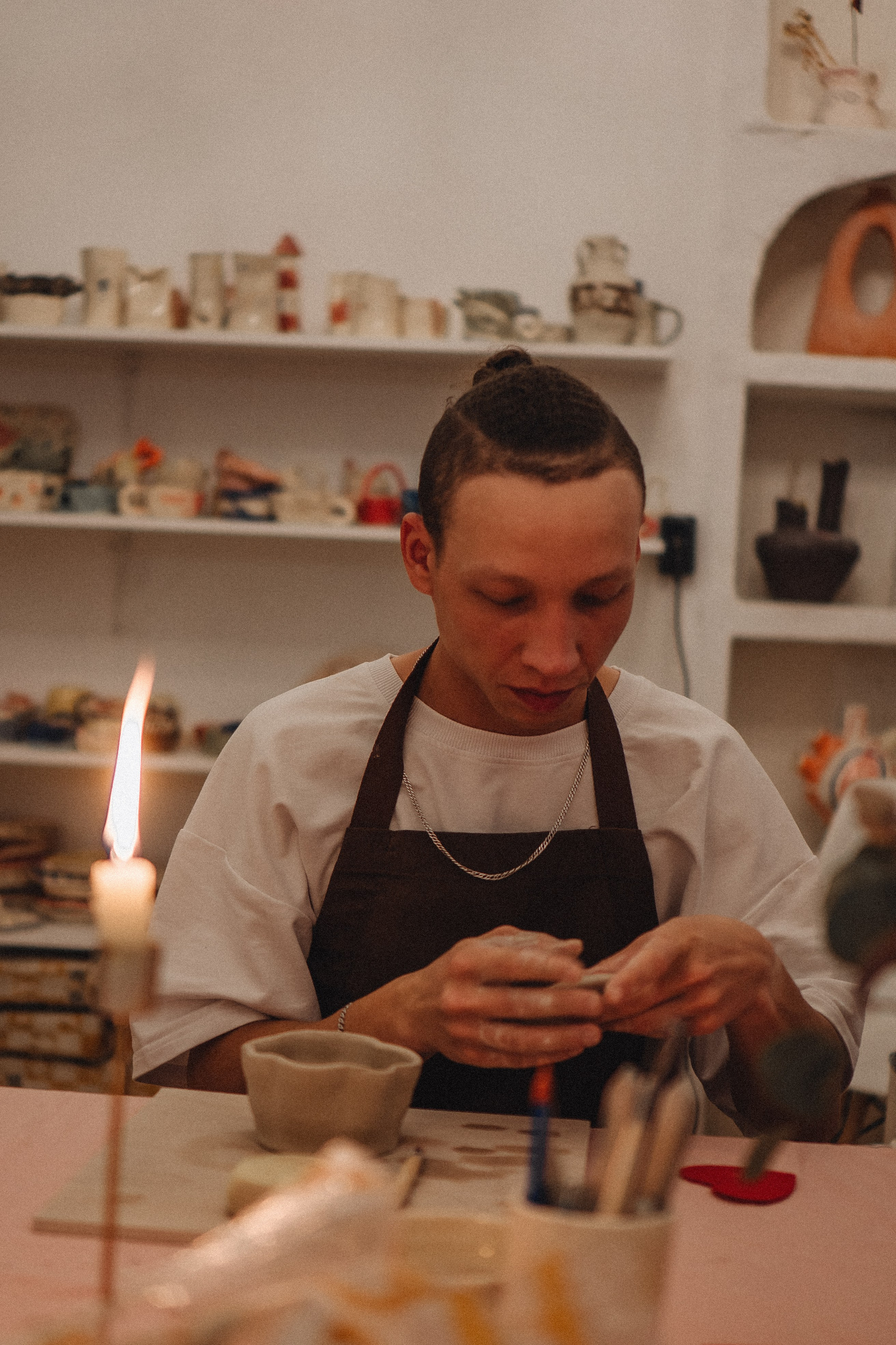 СВИДАНИЕ В ГОНЧАРНОЙ МАСТЕРСКОЙ. Профессиональный фотограф, Санкт-Петербург — Виктория Богомолова