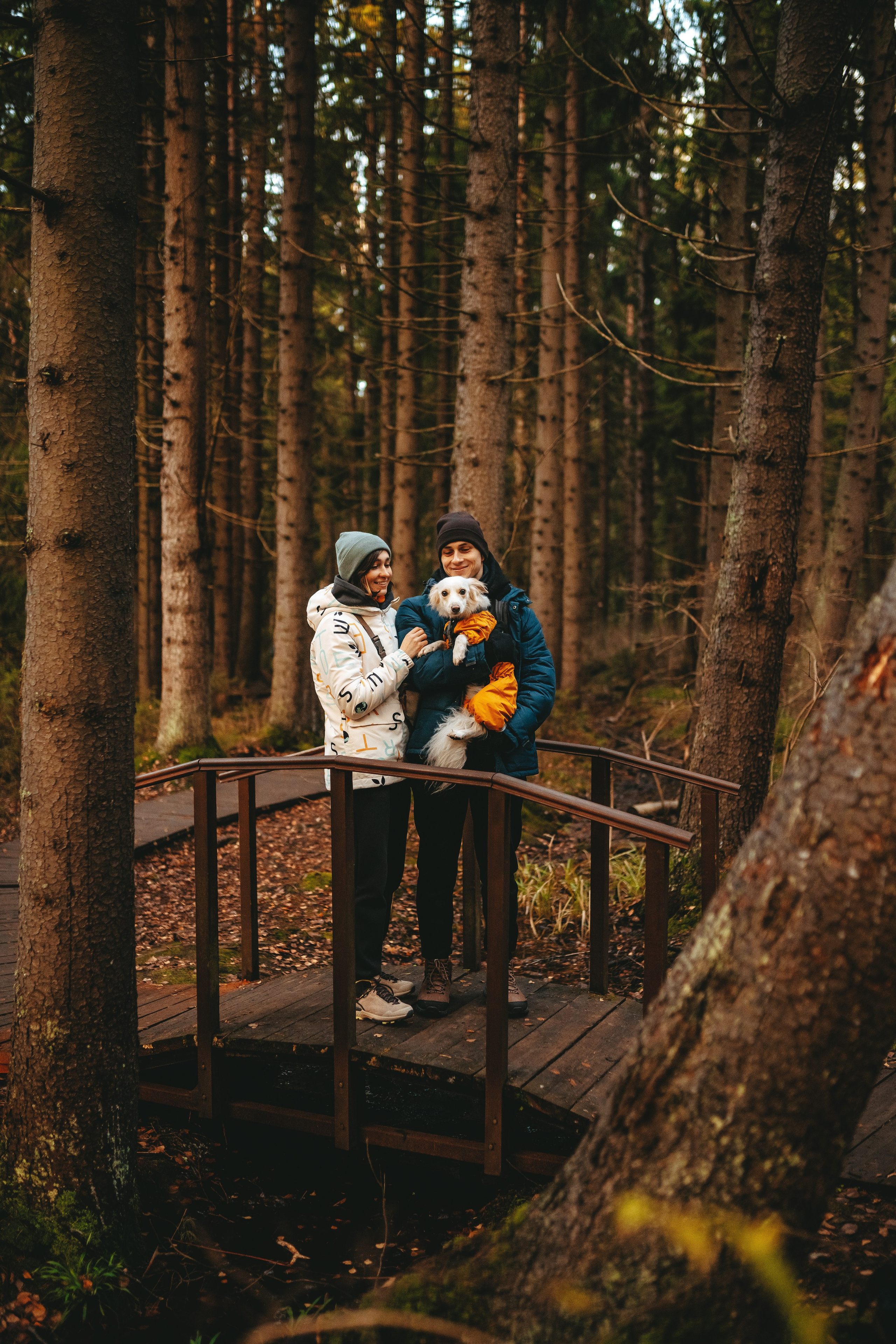 Бруно, Алена и Антон. Фотограф анималист в Спб недорого Олеся Майорова