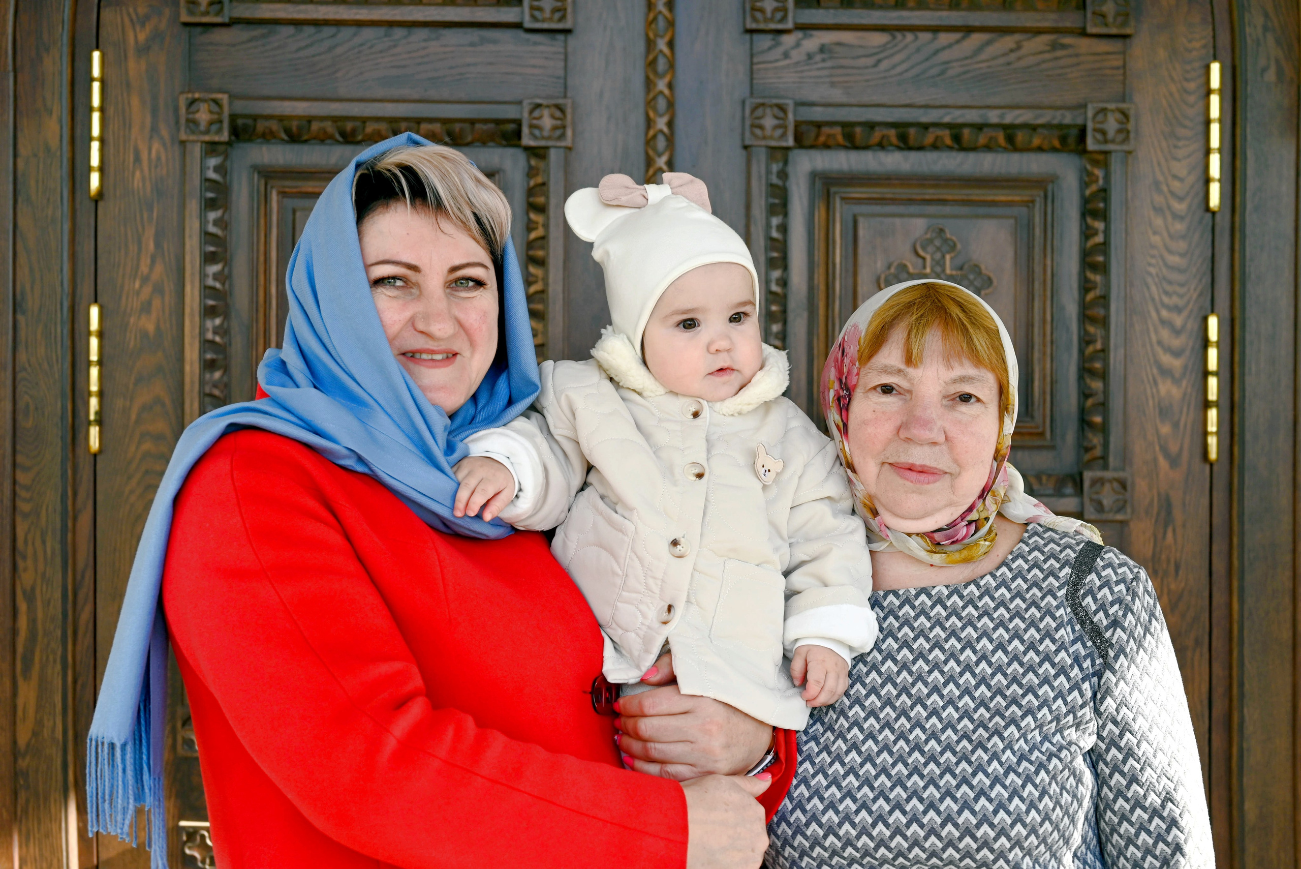 Крещение Вероники. Семейный и детский фотограф Москва