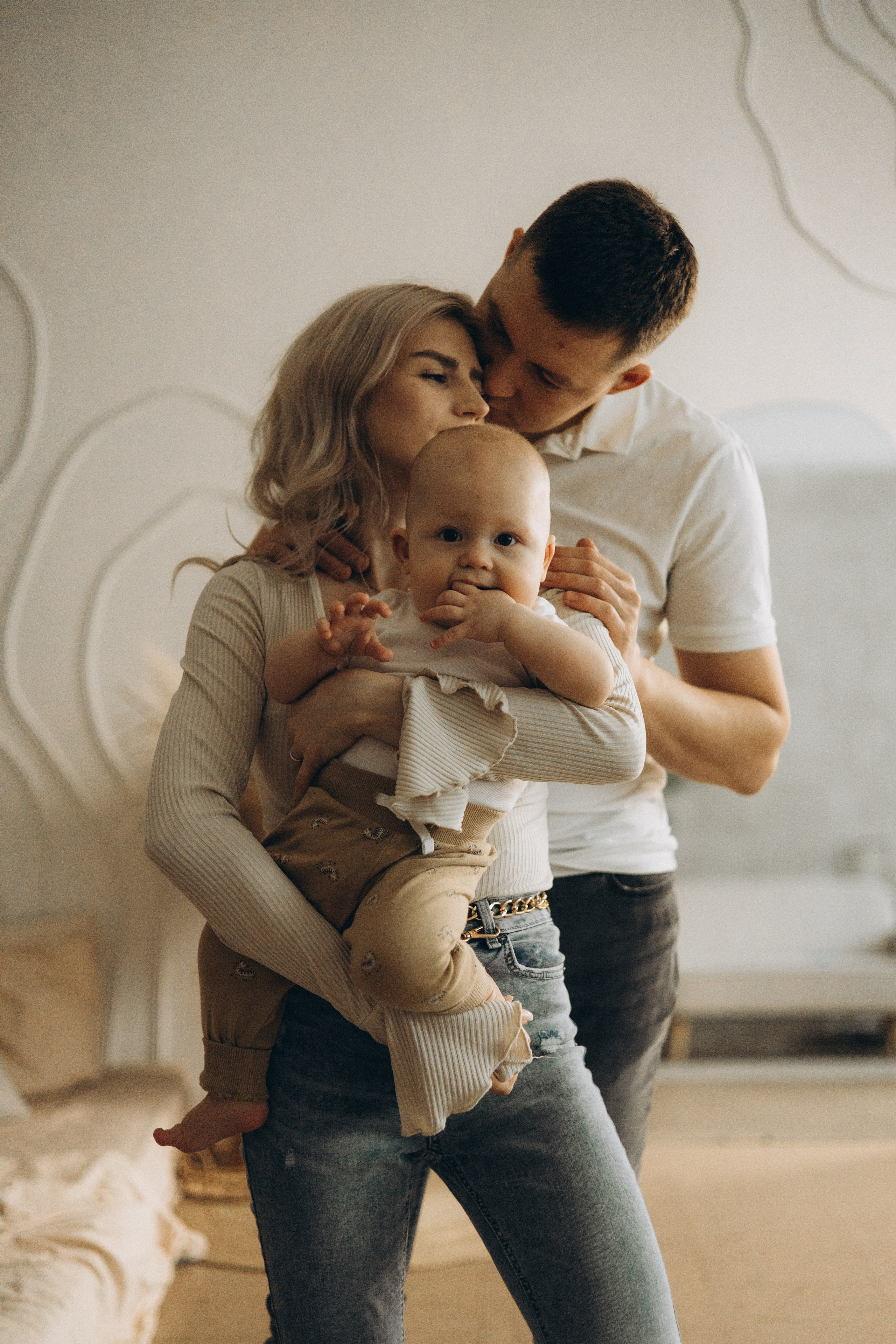 Семейная фотосессия с малышом. Семейный фотограф в Ижевске Даша Денисова