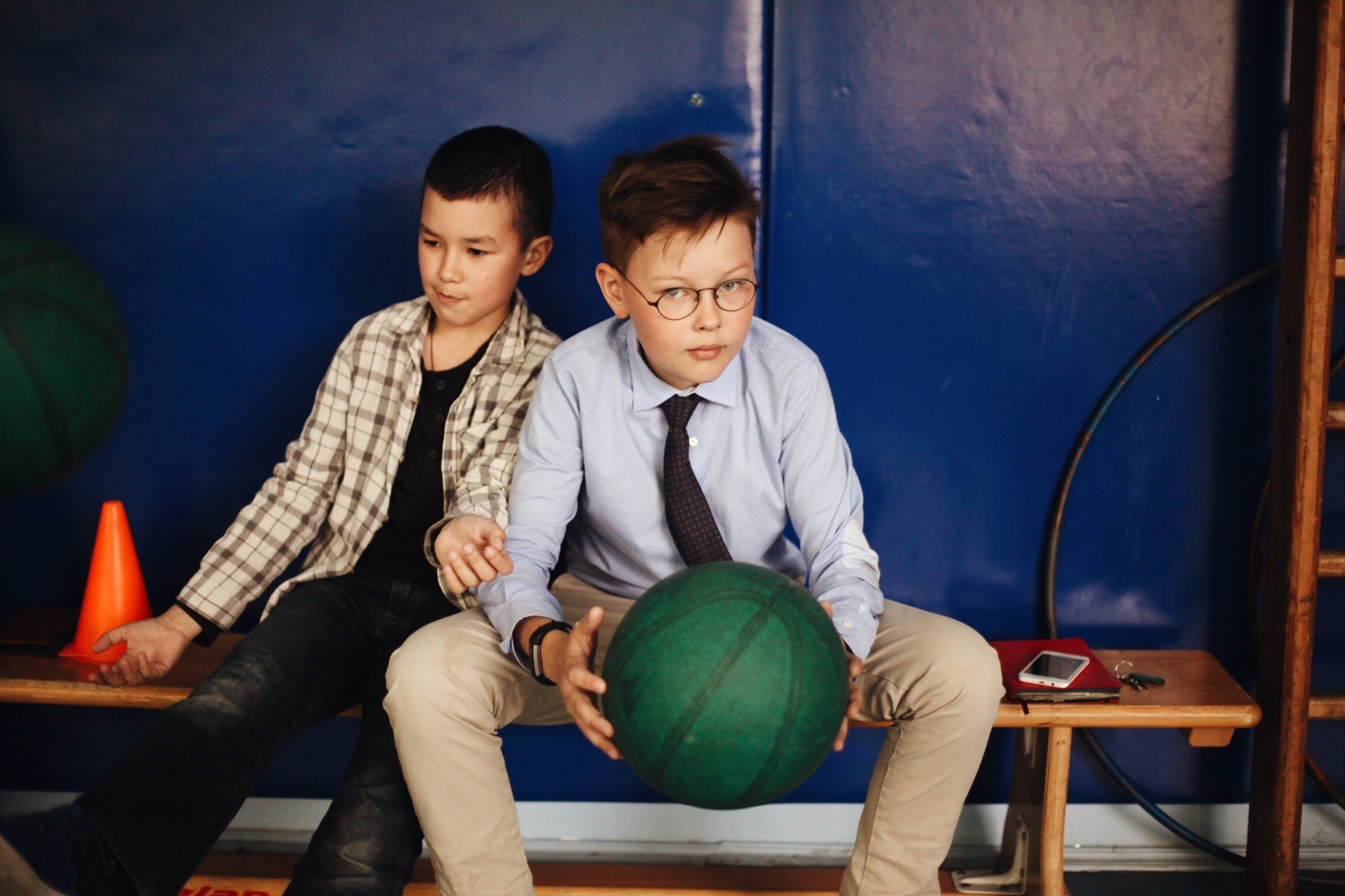 Школьные съемки. Ксения Плотникова