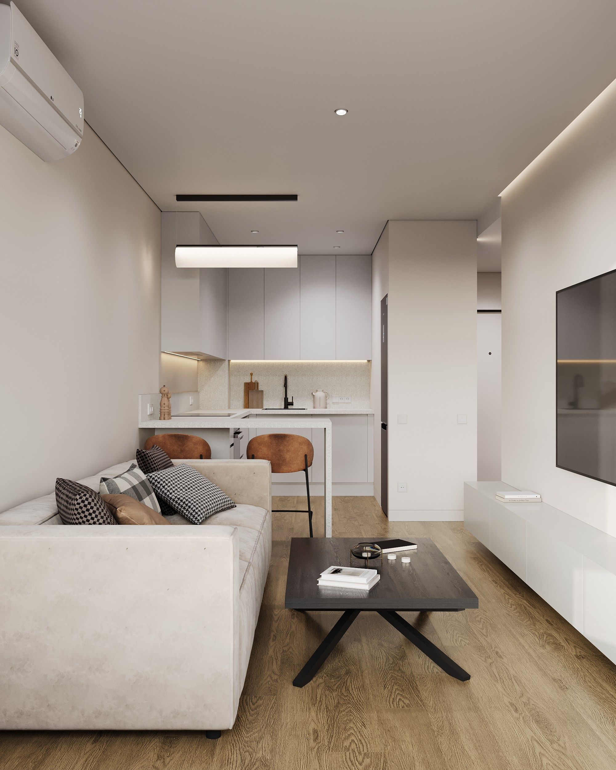 Квартира в ЖК Профит. Архитектура. Интерьер. Корниенко Маргарита