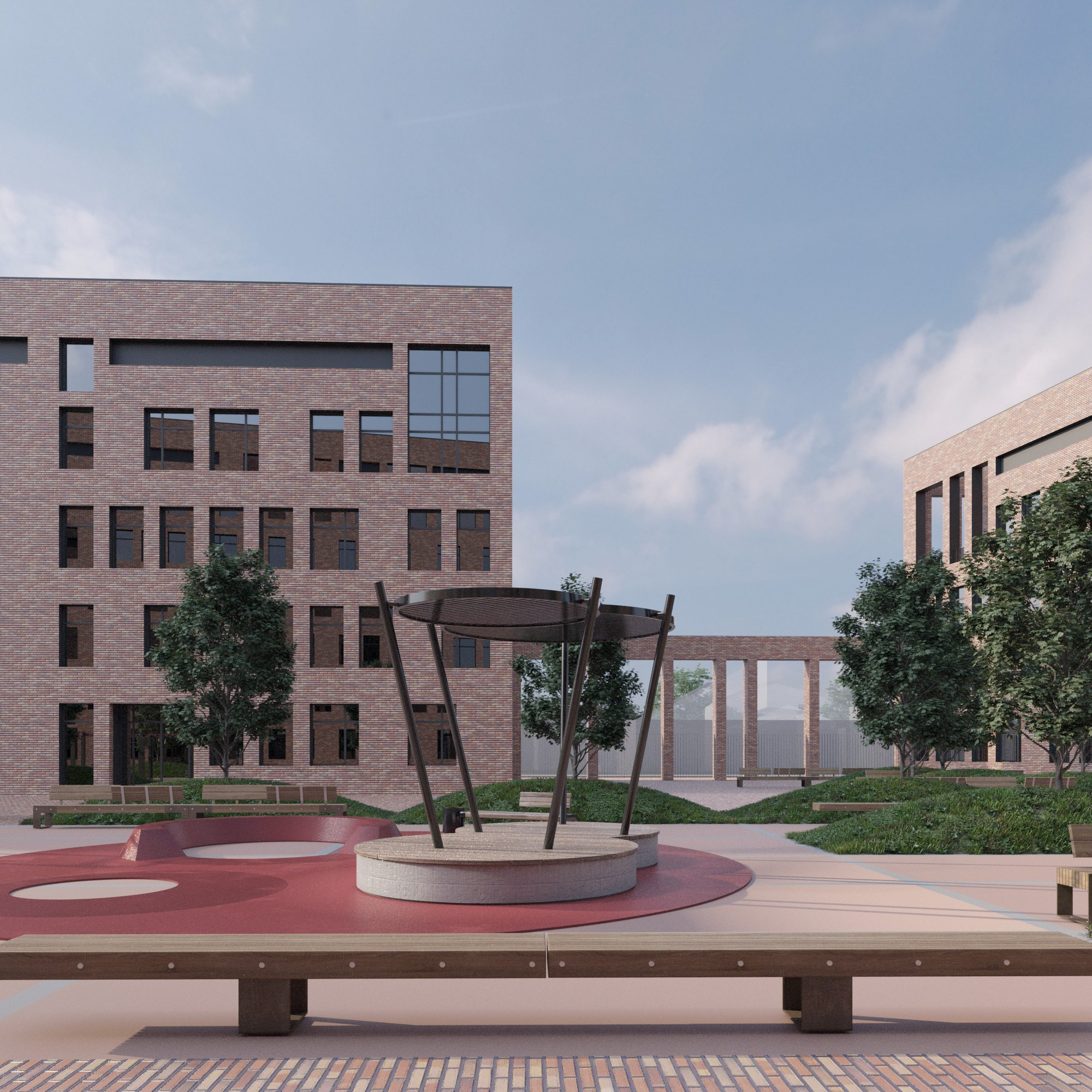 Многоквартирные дома / Dachnaya_GK Вариант 1. SAAS Селиванов Алексей Архитектурная Студия