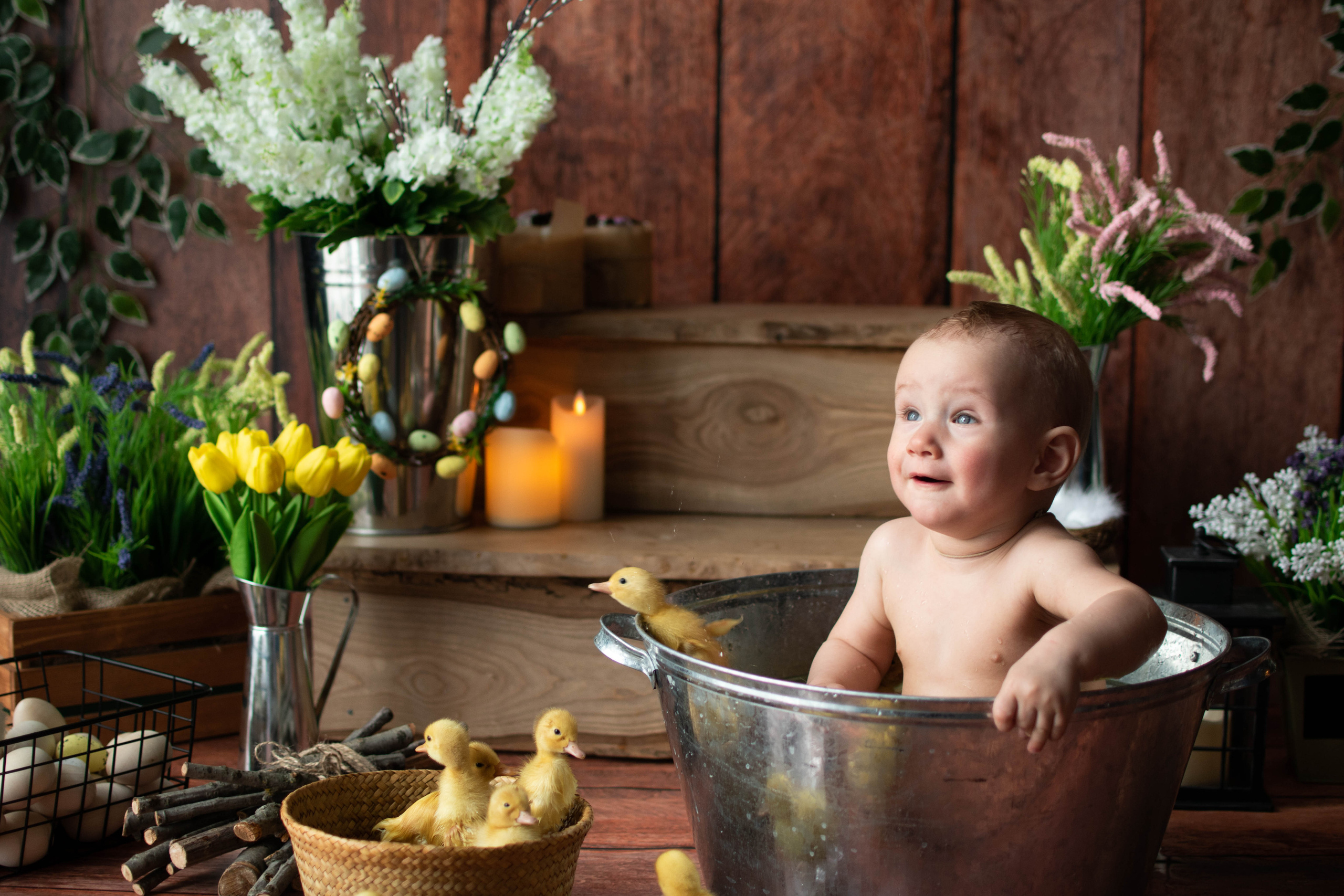 Ростик с утятами. Семейный и детский фотограф в Белгороде Сёмкина Екатерина