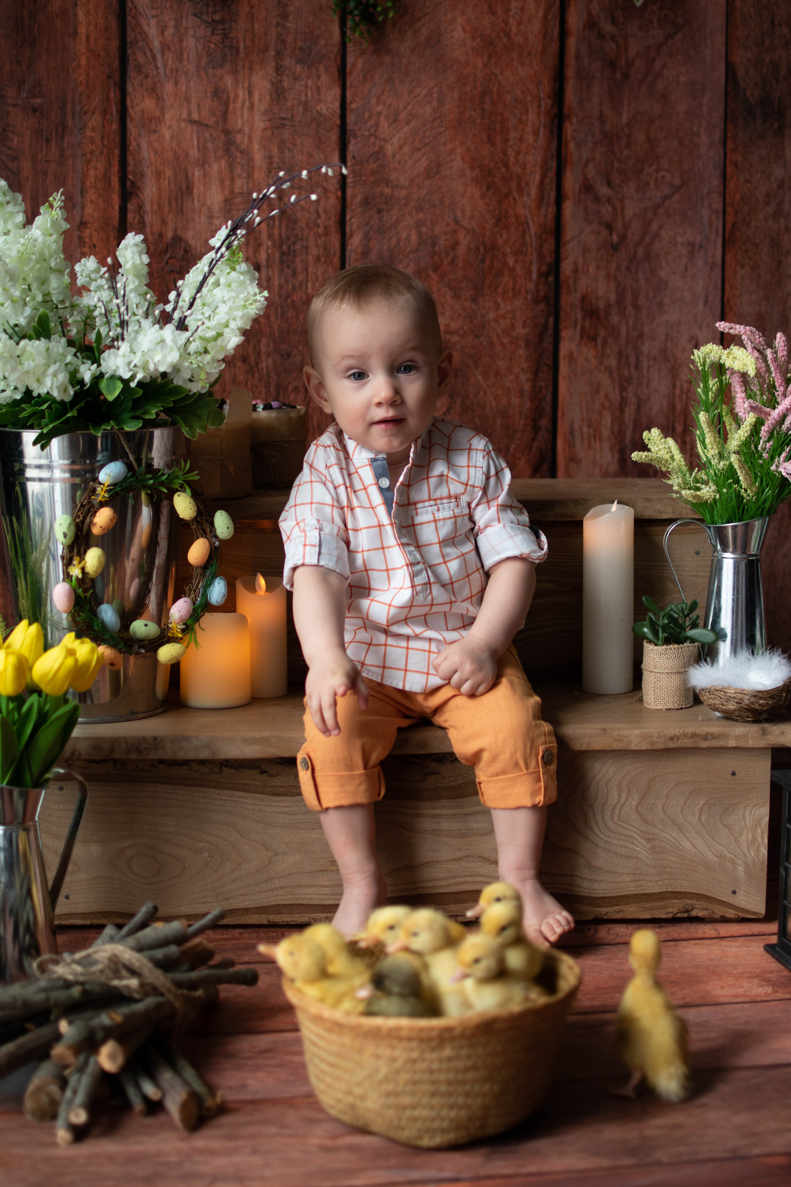 Ростик с утятами. Семейный и детский фотограф в Белгороде Сёмкина Екатерина