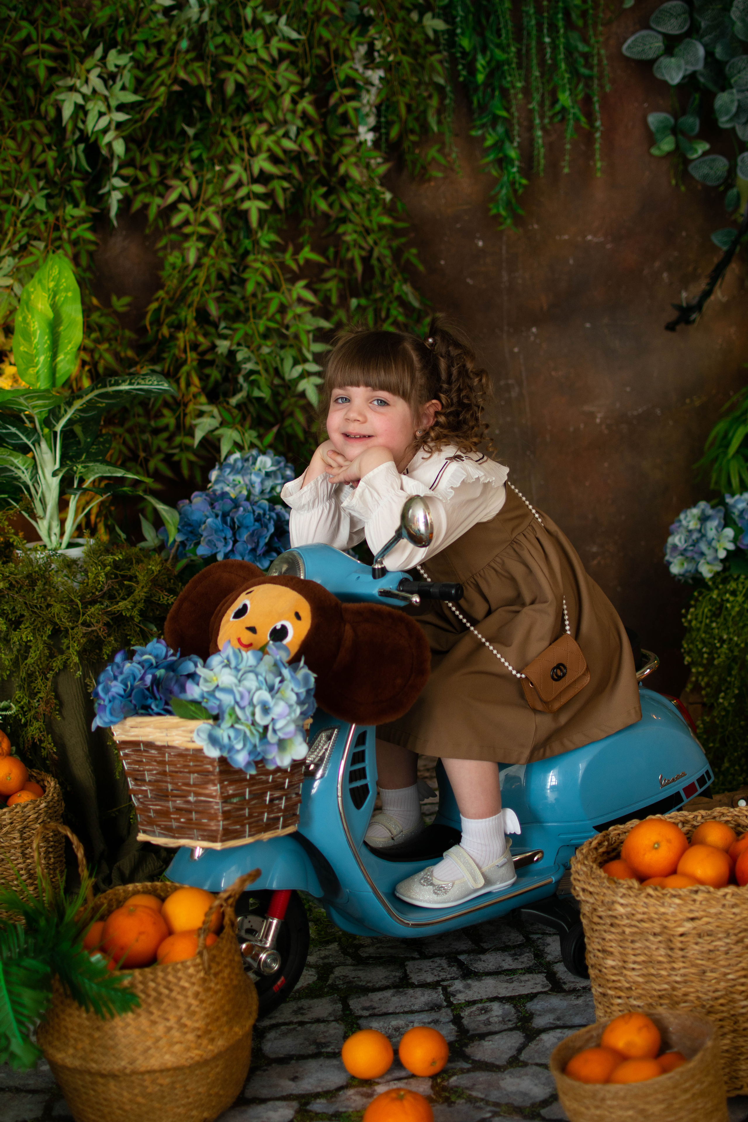 Ульяша и Чебурашка. Семейный и детский фотограф в Белгороде Сёмкина Екатерина