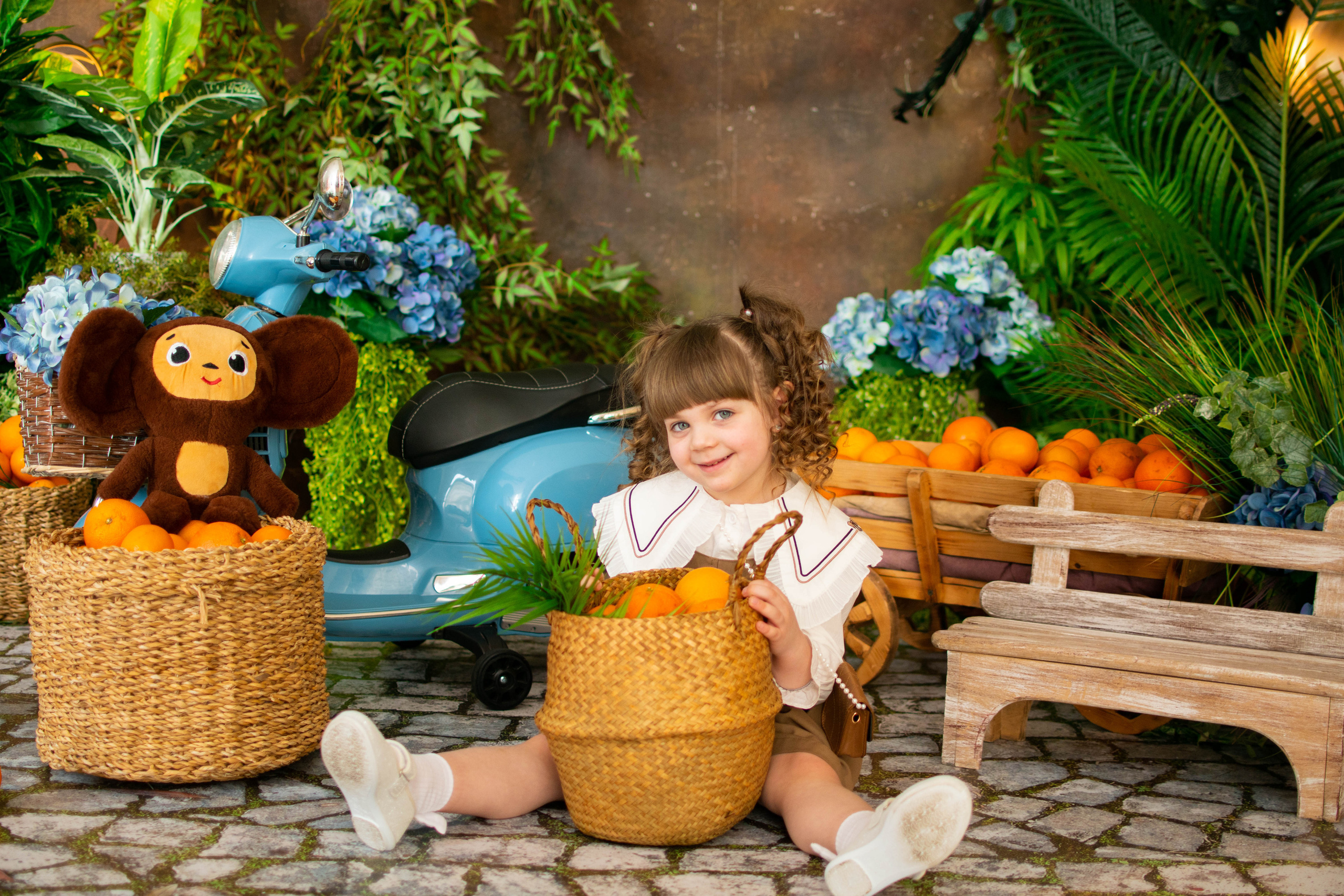 Ульяша и Чебурашка. Семейный и детский фотограф в Белгороде Сёмкина Екатерина