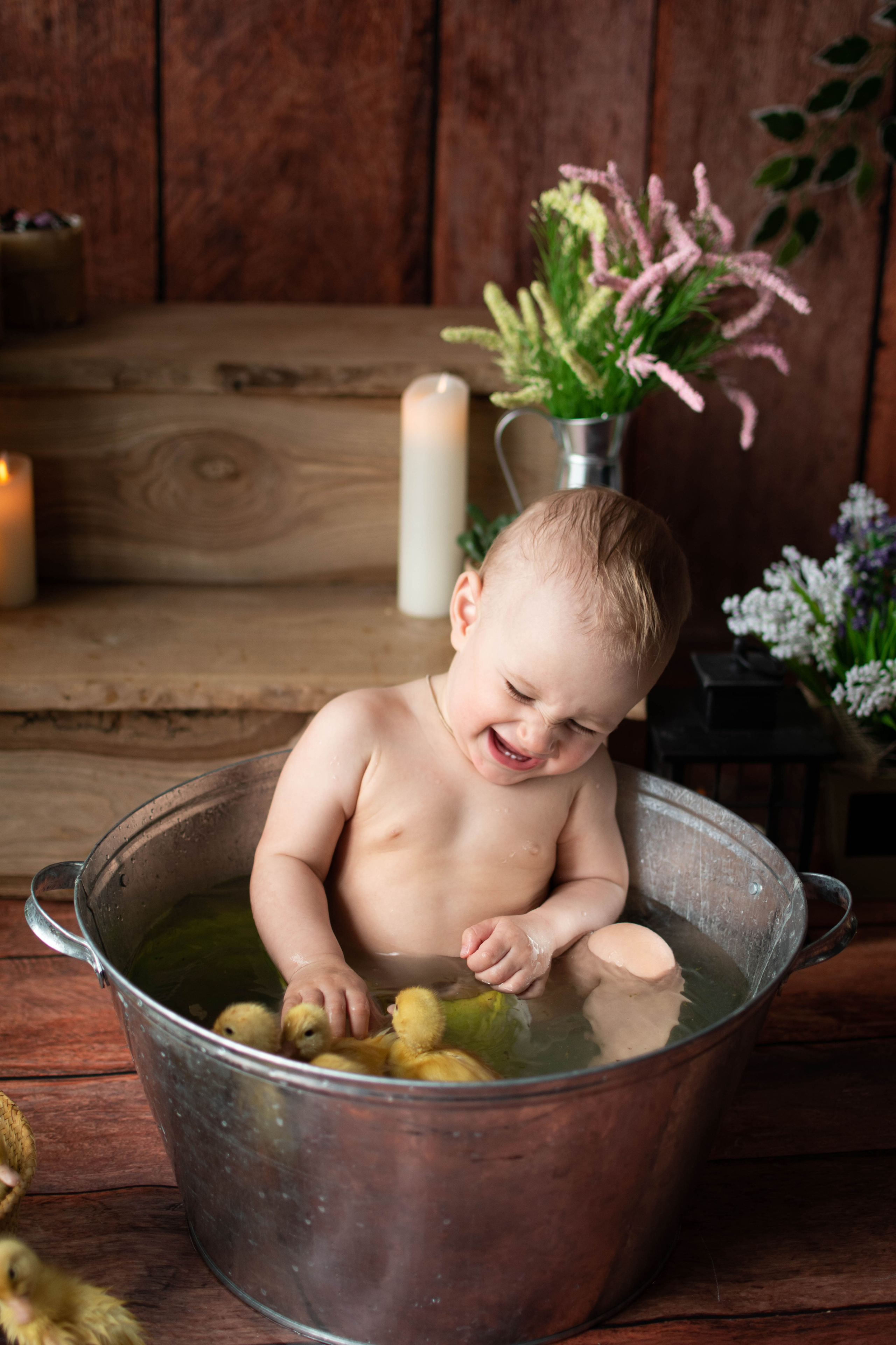Ростик с утятами. Семейный и детский фотограф в Белгороде Сёмкина Екатерина