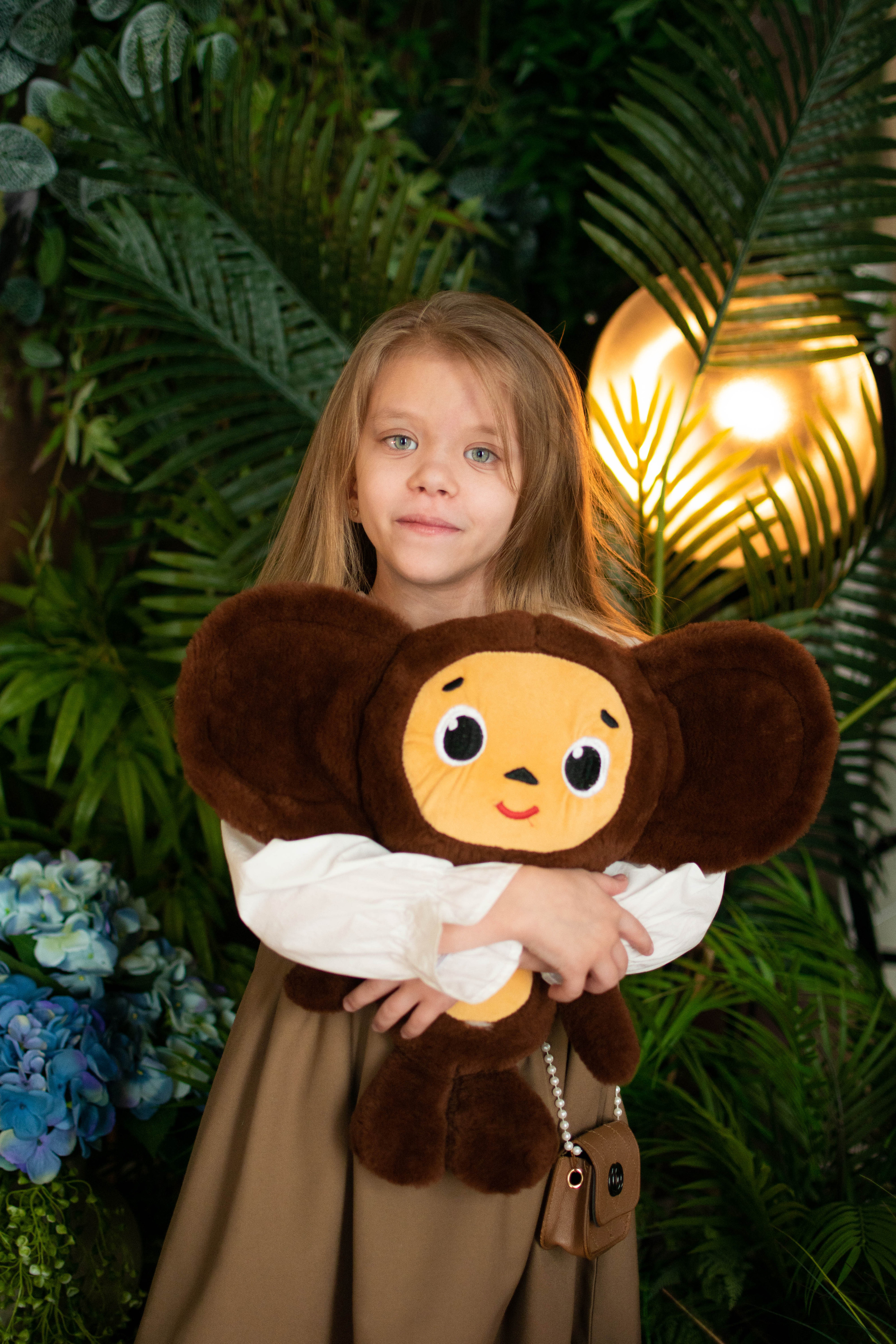 Аня и Чебурашка. Семейный и детский фотограф в Белгороде Сёмкина Екатерина