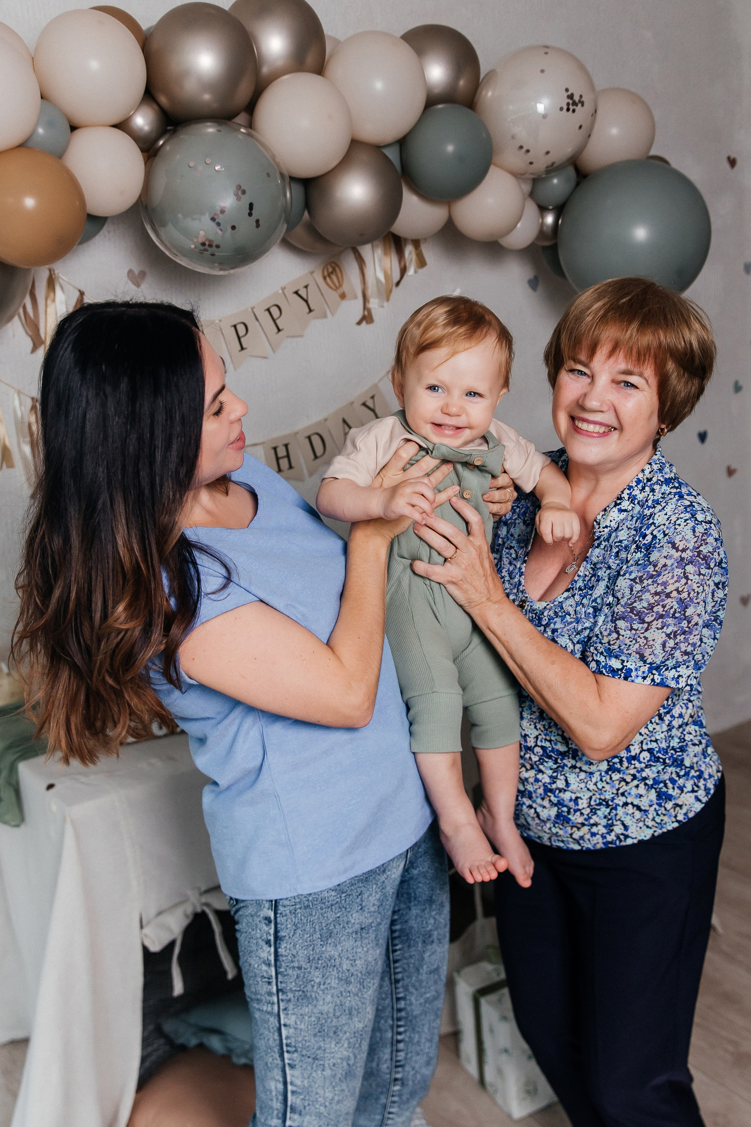 Фотосессия на 1 годик, детская фотостудия Кемерово