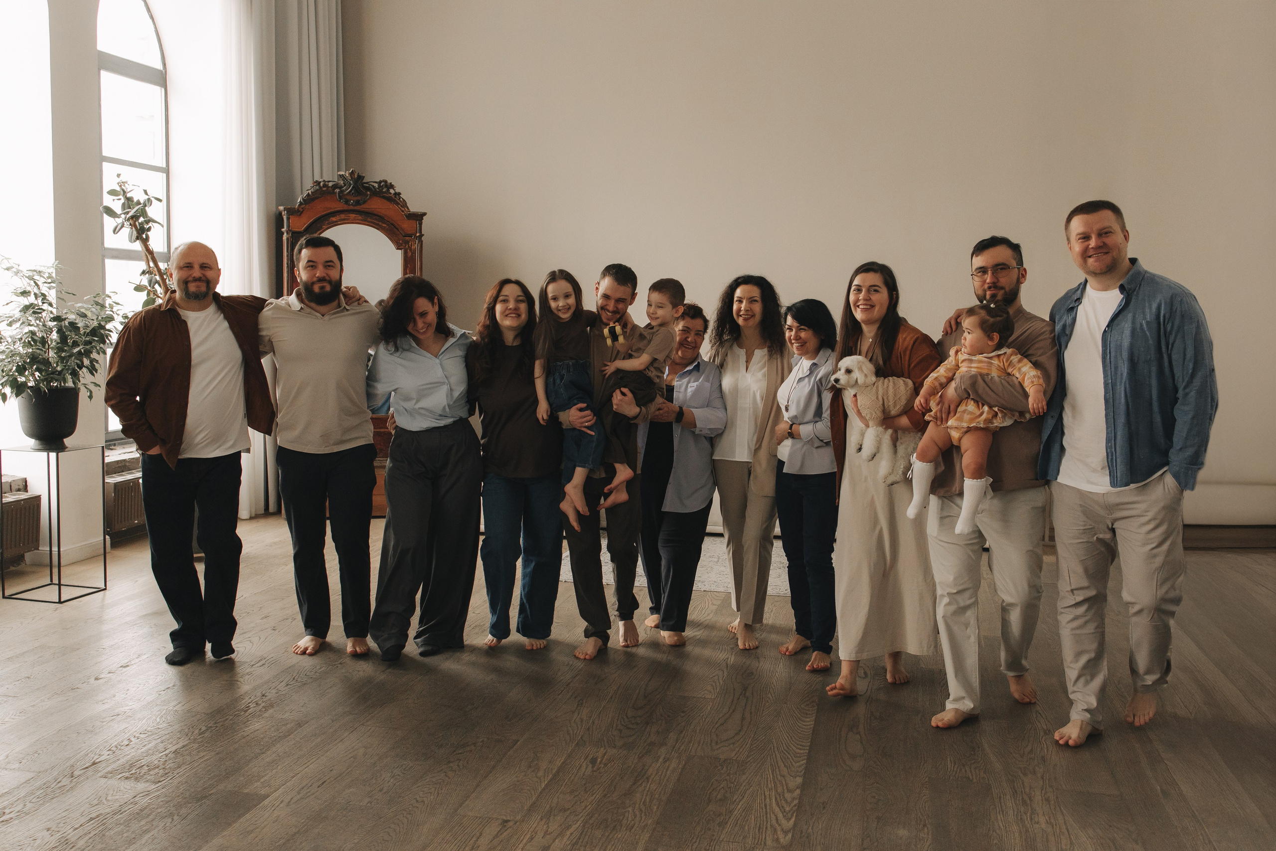 Большая семья. Семейный фотограф Москва Наталия Осьмакова