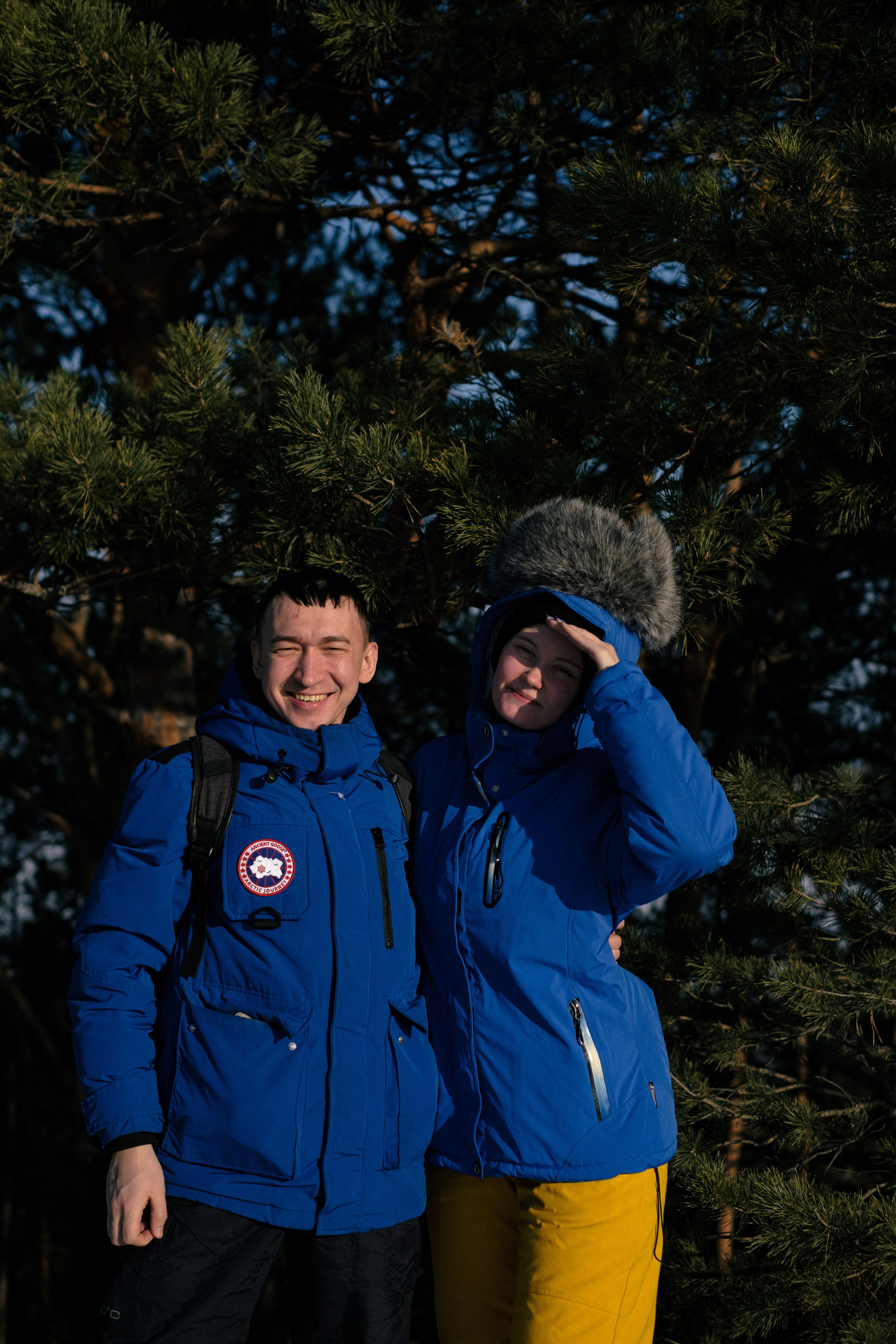 Мухинский лес зимой. Фотограф Благовещенска Яна