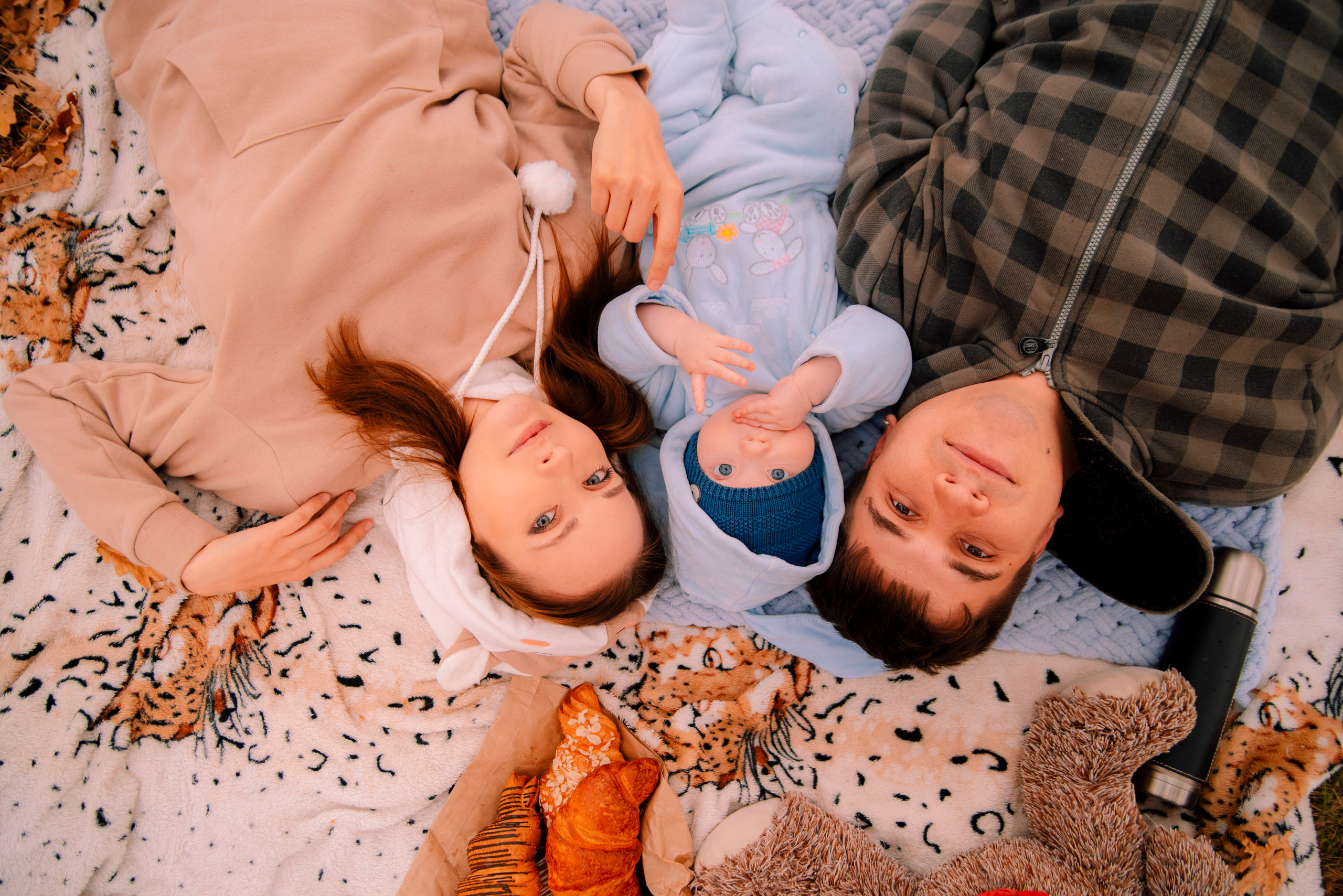 Семейная фотосессия осенью. Семейный и свадебный фотограф в Рязани Лиза Голованова