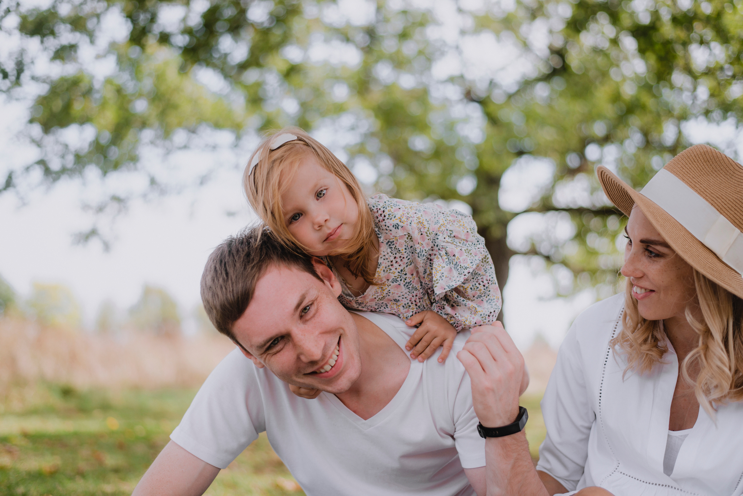 Семейная фотосессия летом. Семейный и свадебный фотограф в Рязани Лиза Голованова