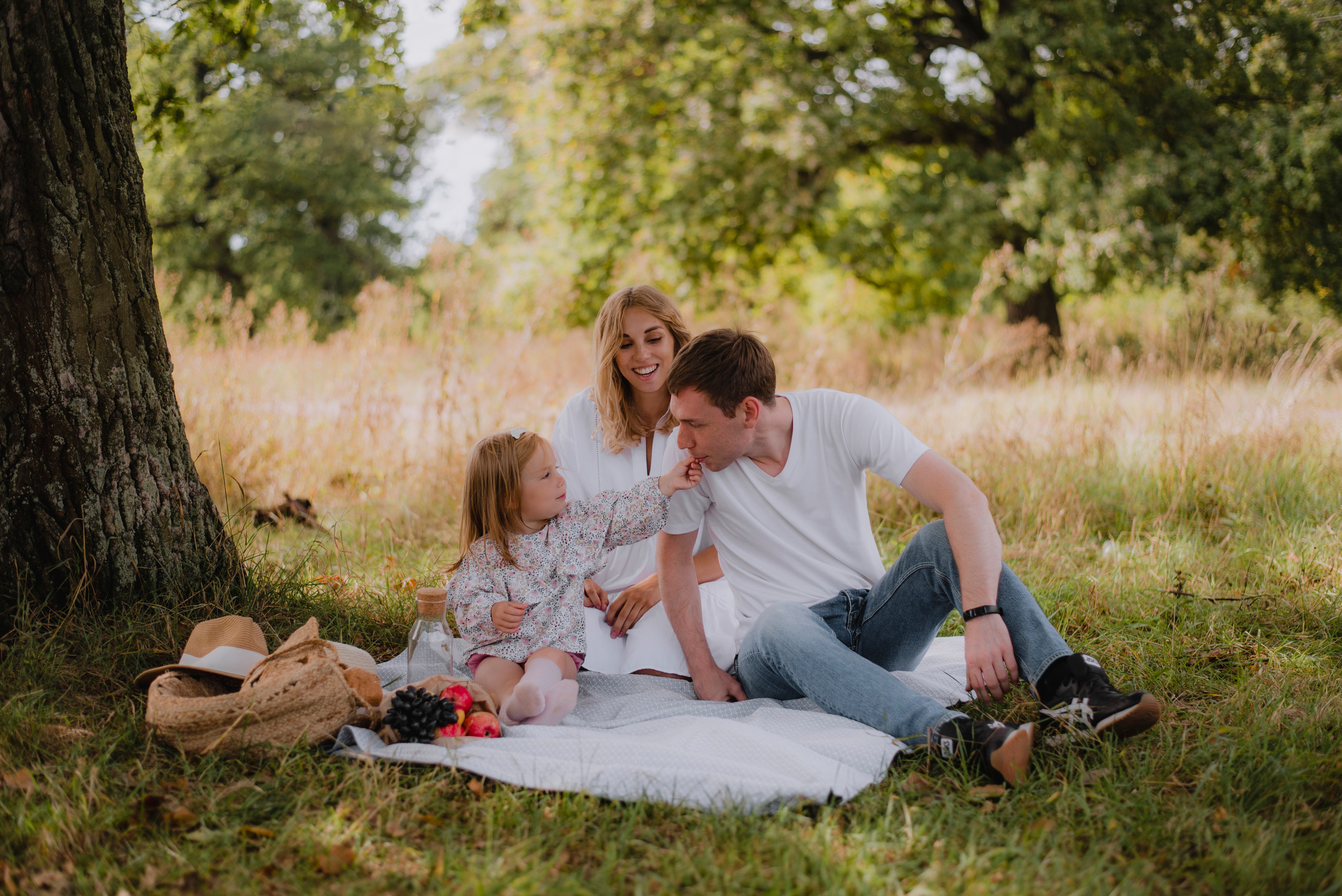 Семейная фотосессия летом. Семейный и свадебный фотограф в Рязани Лиза Голованова