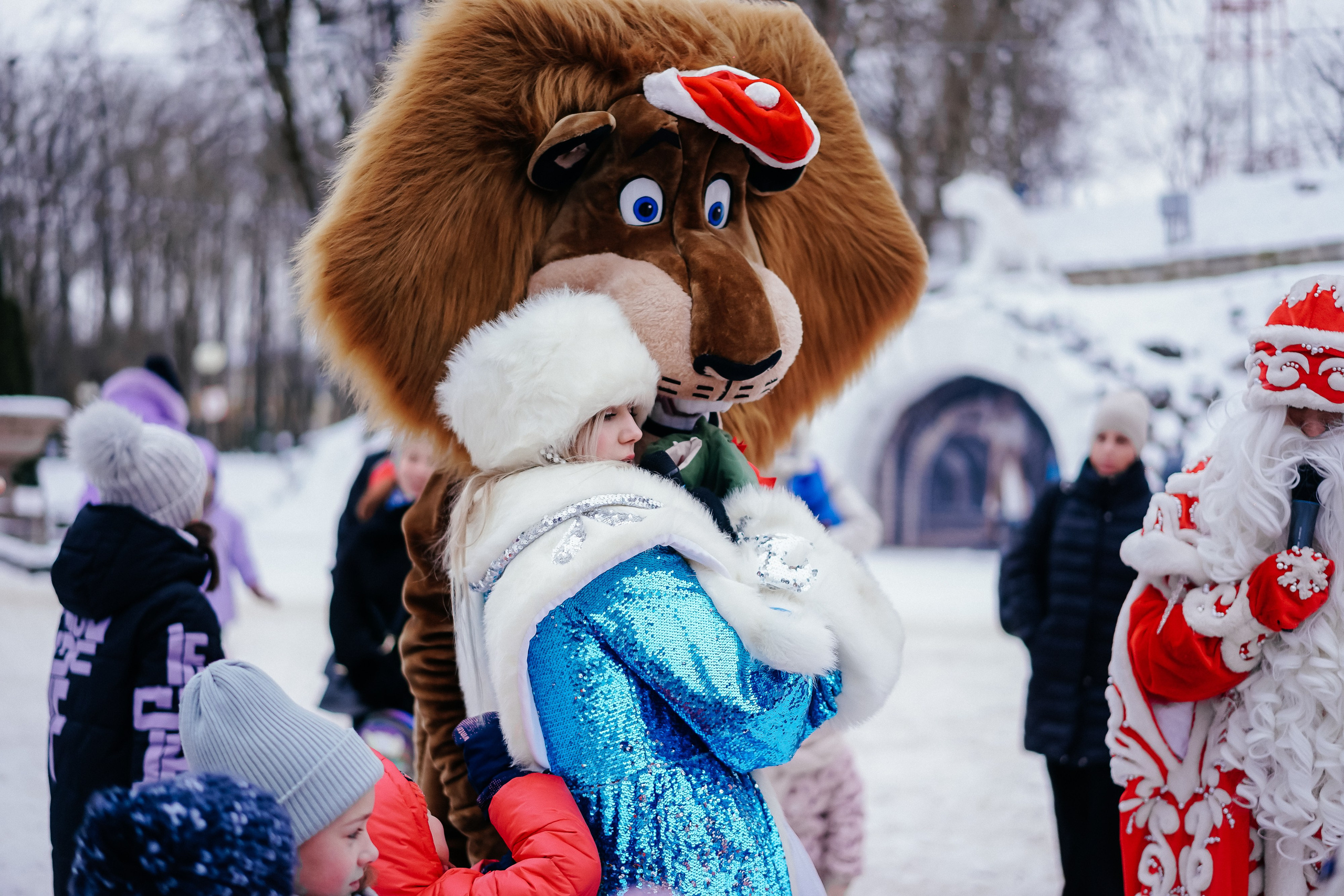 «Предновогодний переполох» Лопатинский сад, 14.12.2024. Фотограф и видеограф Смоленск | Студия Цезарь