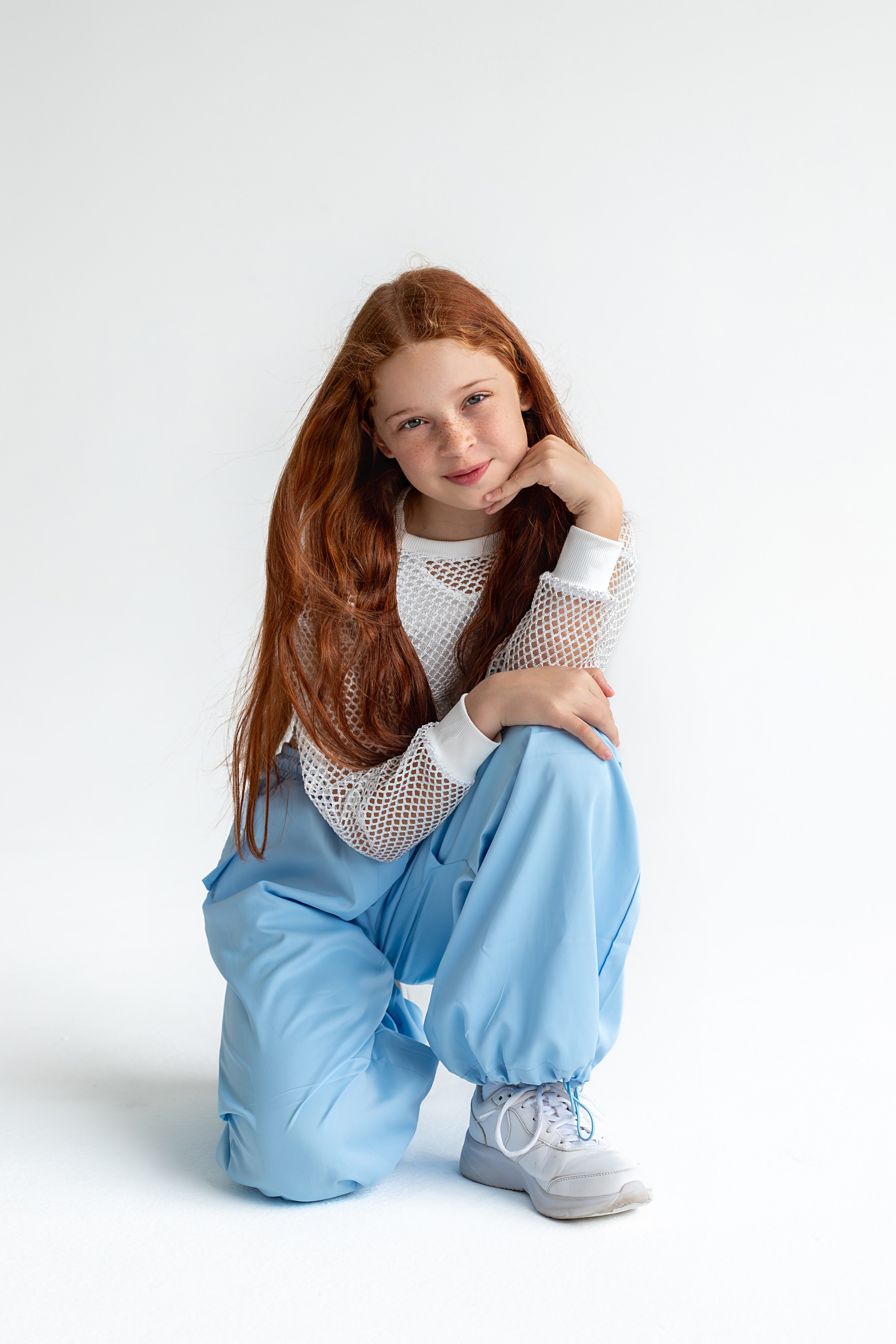 Циклорама. Модельное портфолио. Фотограф в Москве