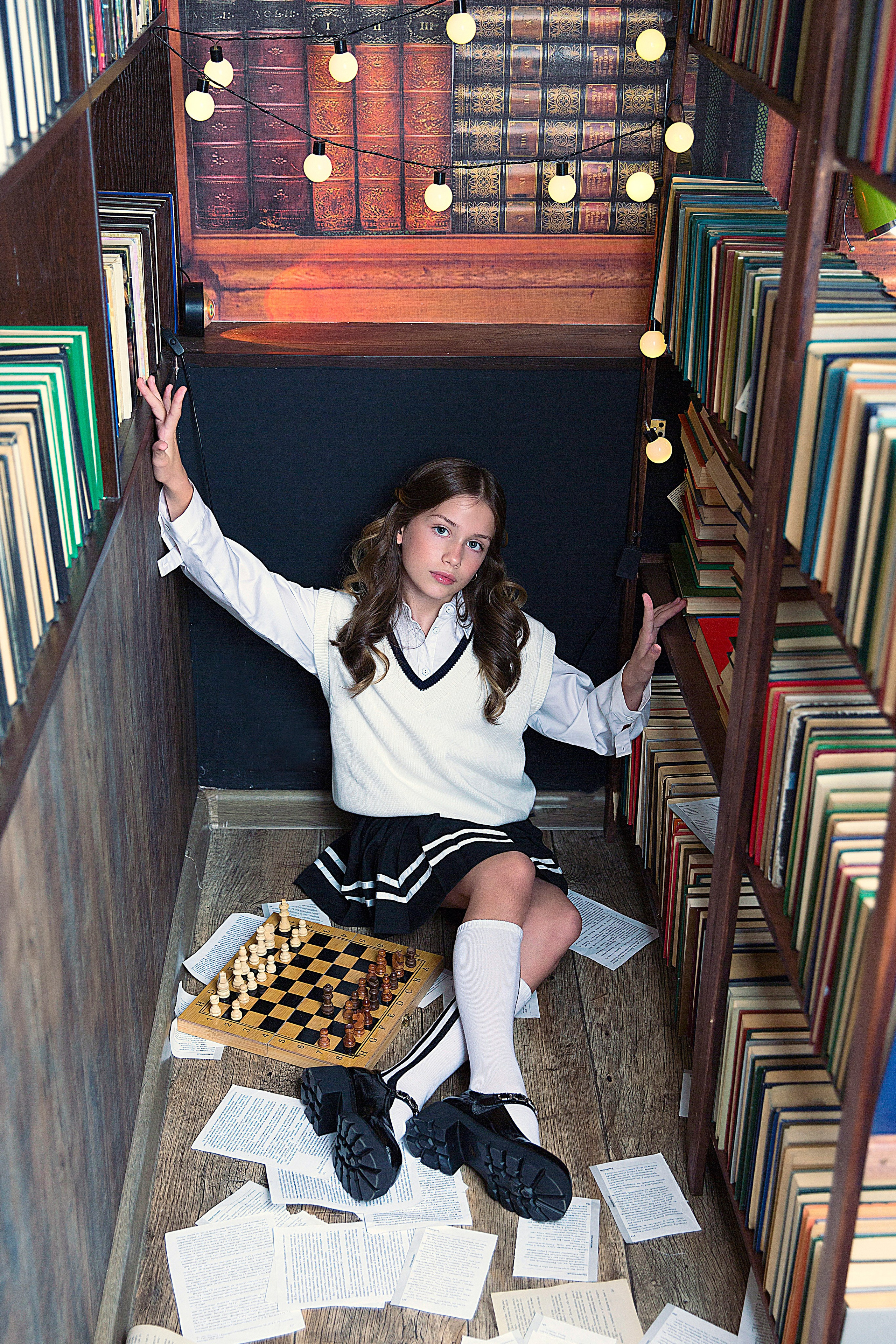 Индивидуальные фотосессии школьников. Детский школьный фотограф в Кемерово Зиновьева Екатерина