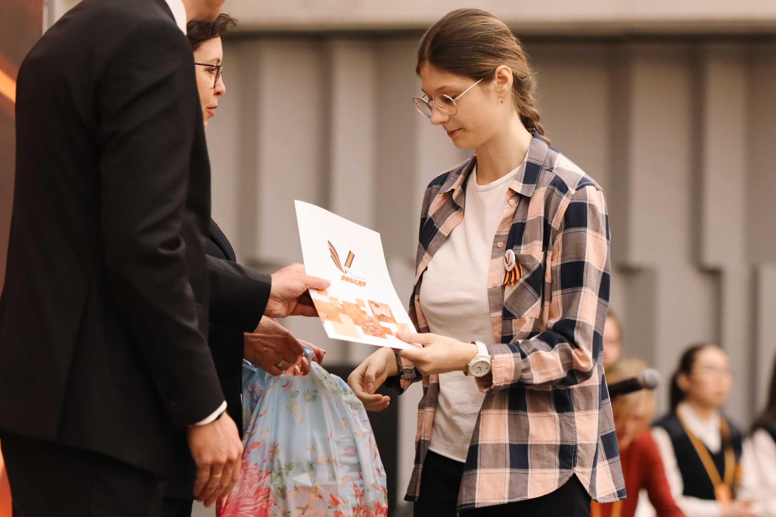 Награждение финалистов масштабной патриотической акции «Рисуем Победу». Репортажный фотограф в Москве и Зеленограде Karina-vozd