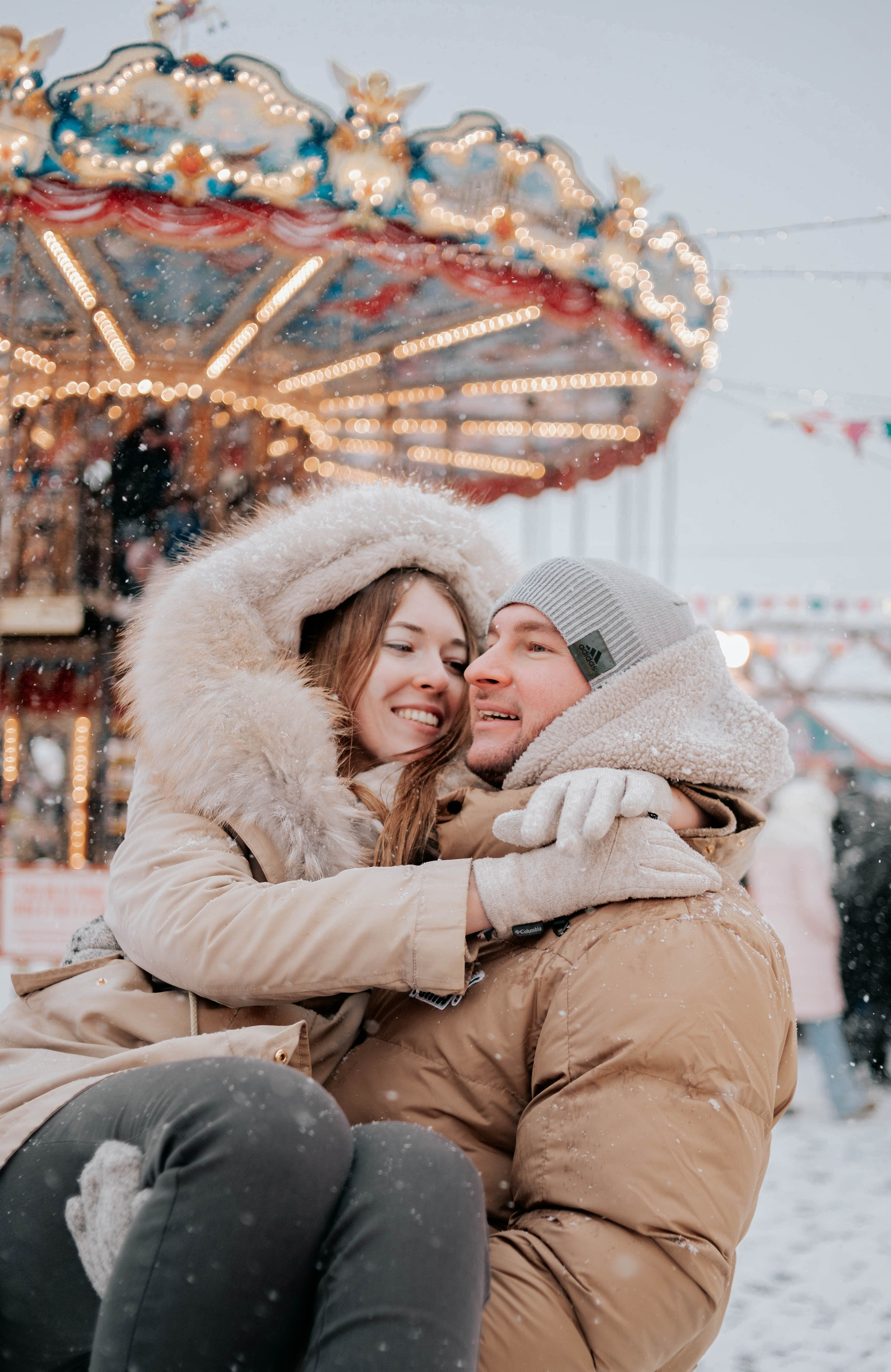 Новогодняя фотосессия lovestory. Фотограф Ногинск | Черноголовка Ева Быковских