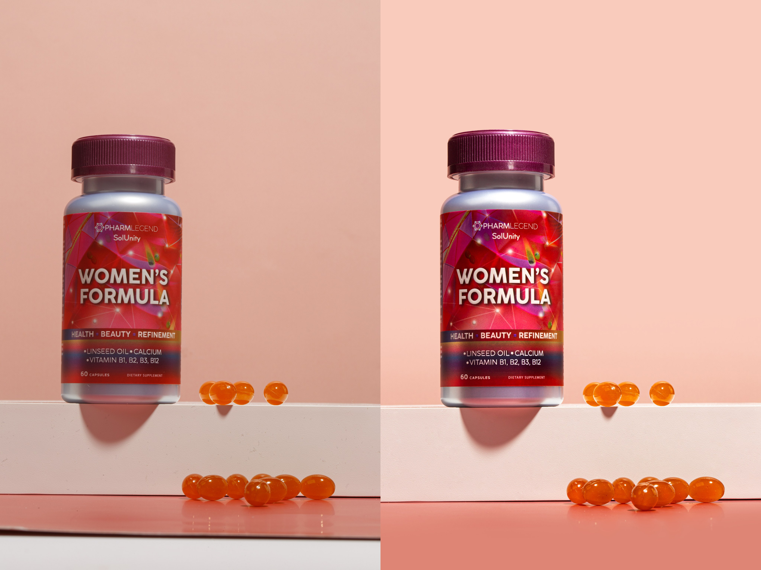 Ретушь фотографий витаминов и БАДов | Студия SVITHART