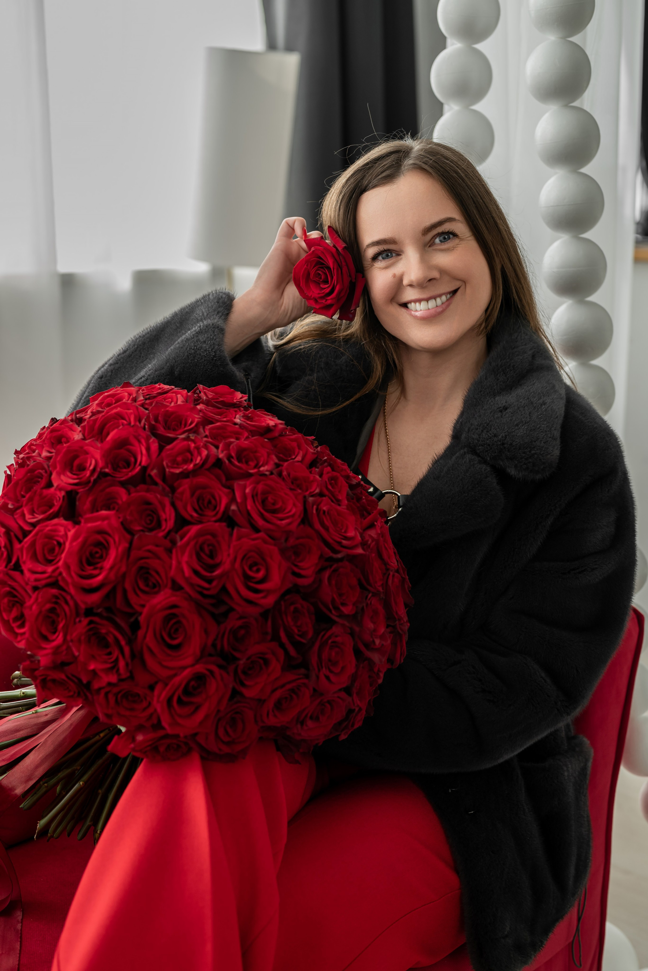 Фотопроект *101 красная роза* 2025 г. Фотограф в городе Салават