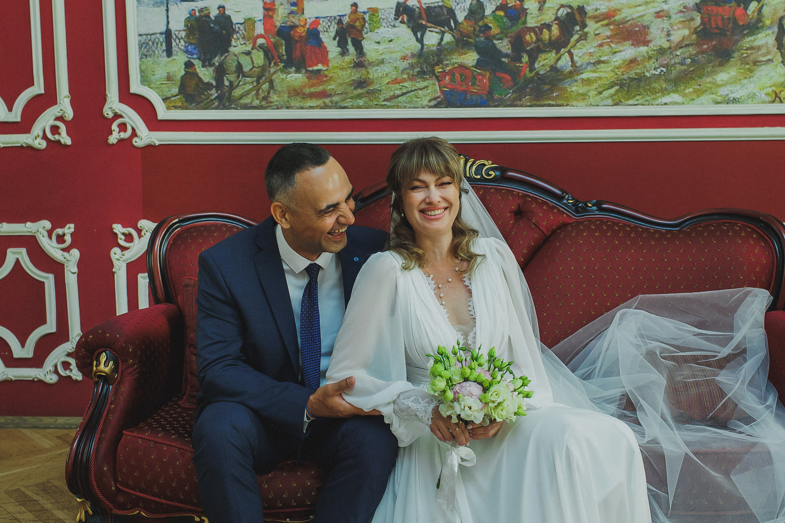 Свадебная фотосессия в Кусково. Фотограф в Москве и Люберцах Анна Ушакова