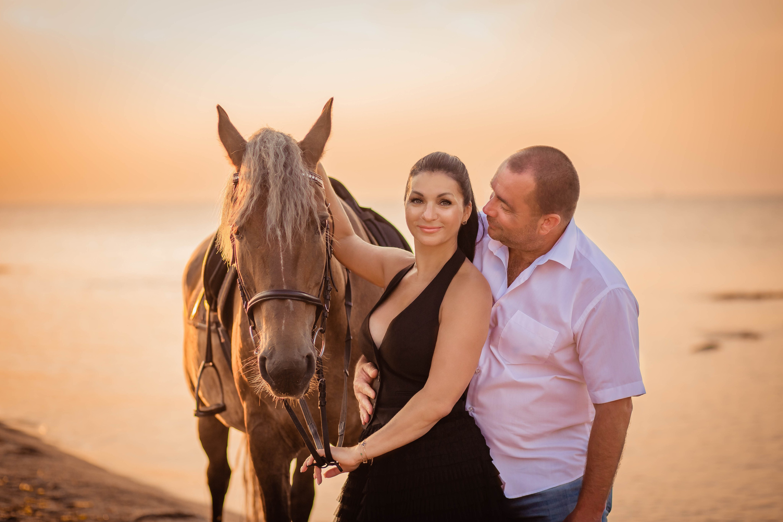 Фотосессия на море с лошадью. Фотограф в Феодосии Наталья Булгакова
