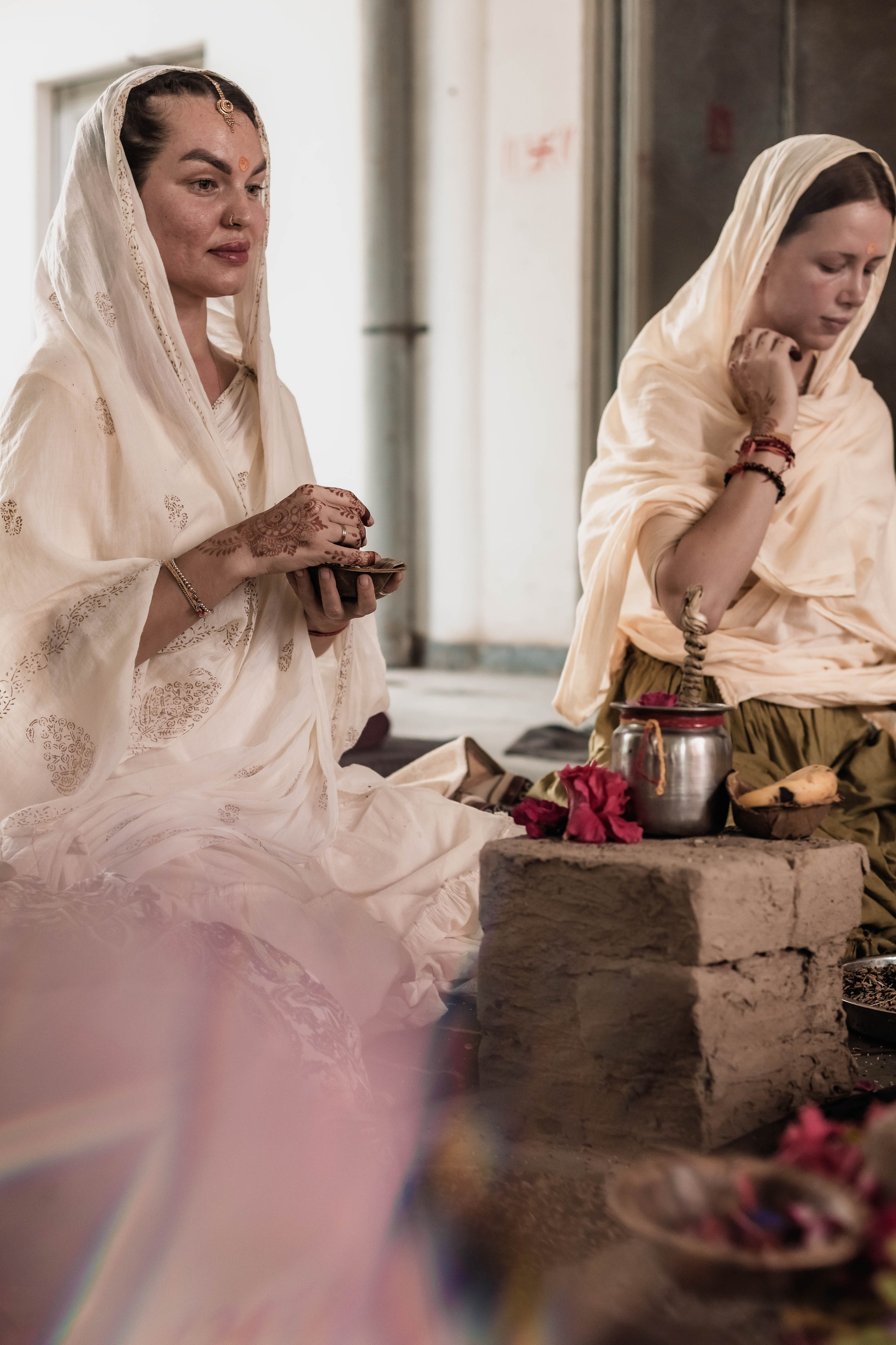 Pitri Paksha yagyas & poojas Devraha Baba ji ashram. Mariam Bagdasaryan