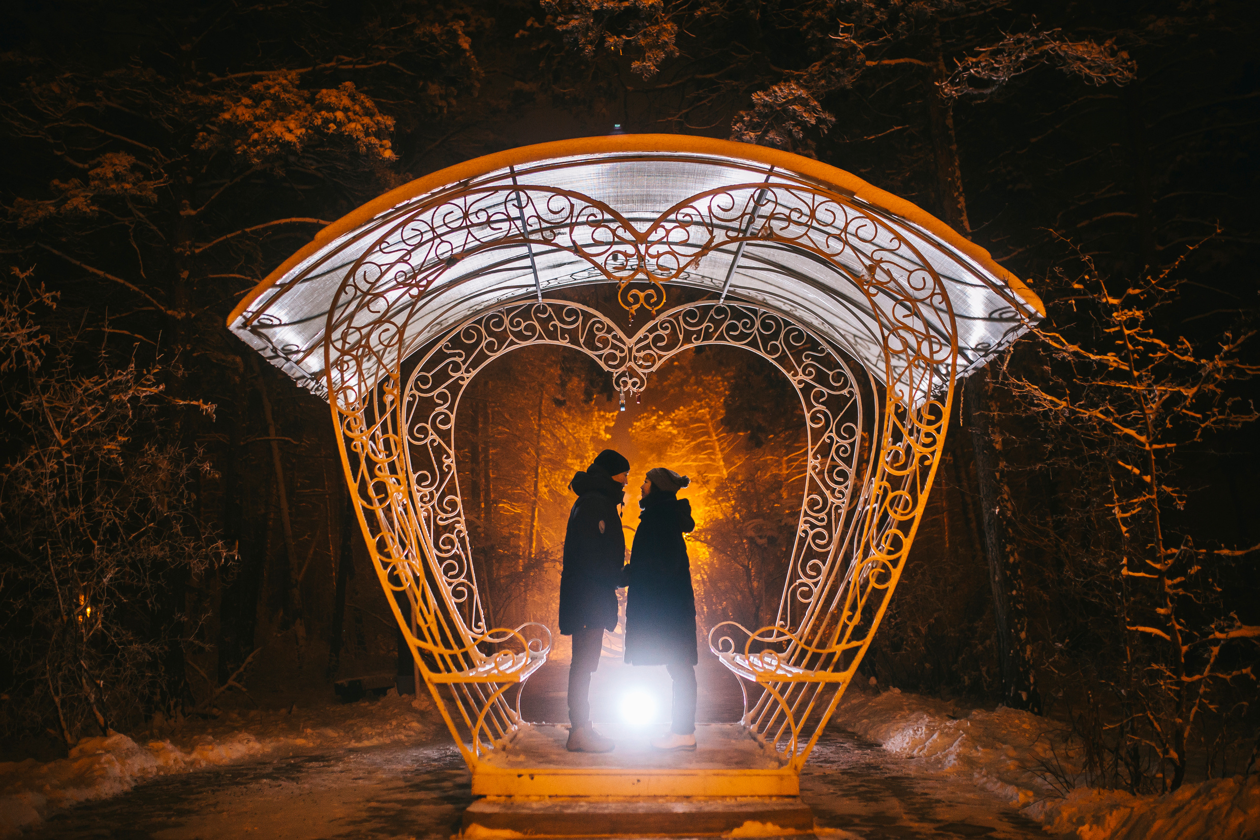 Любовь греет даже в -45). Ustinov Photo