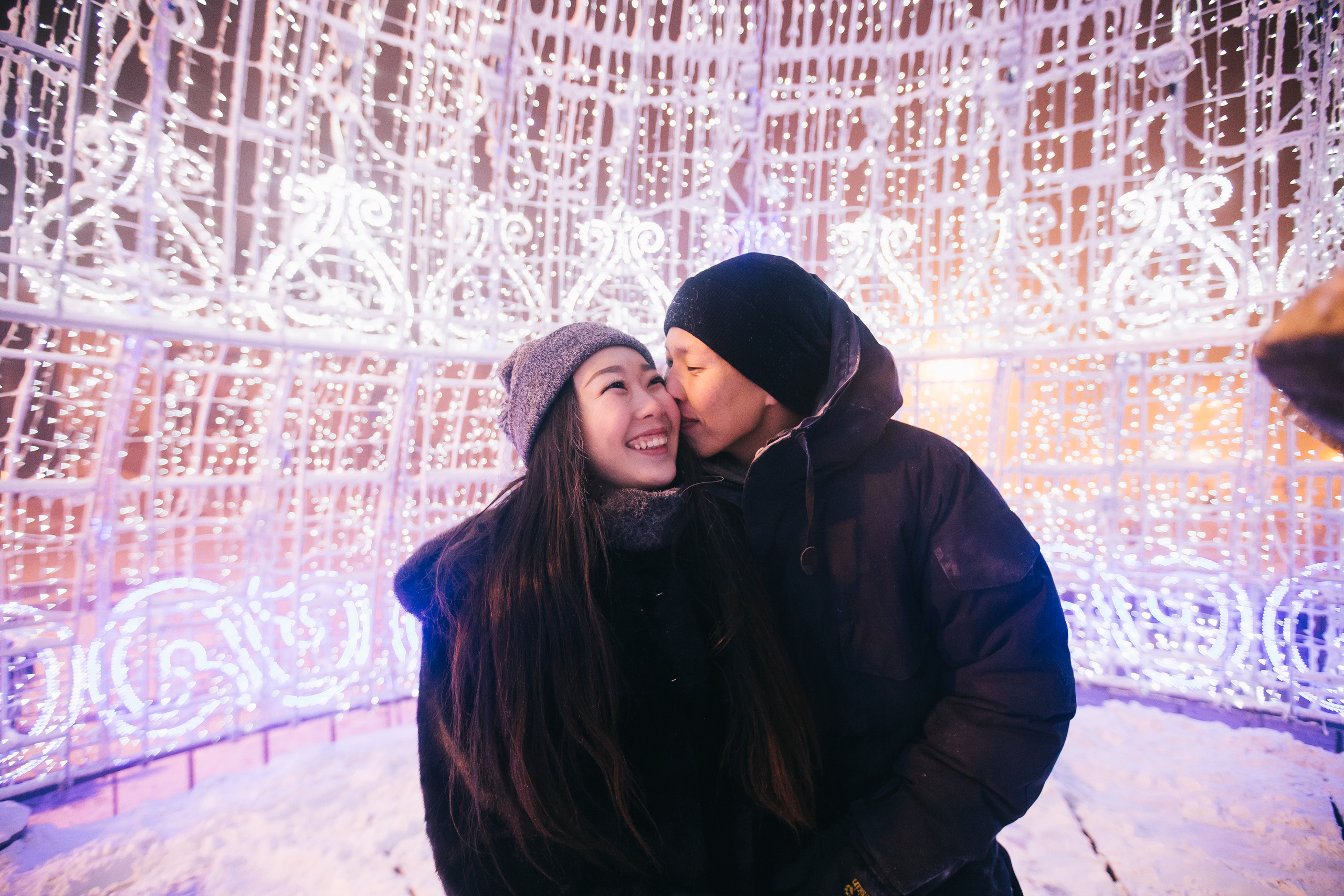 Любовь греет даже в -45). Ustinov Photo